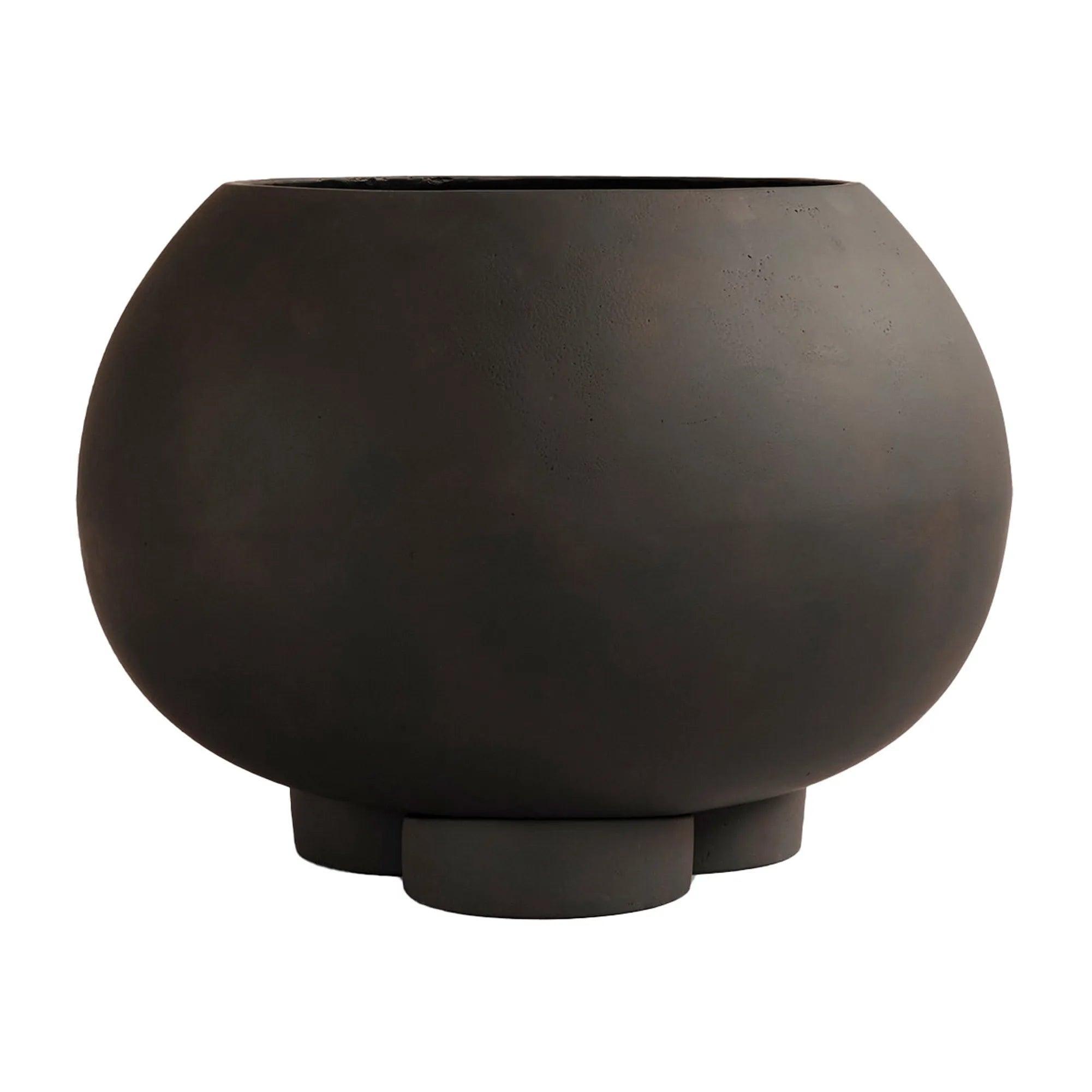 Doniczka URCHIN ciemnobrązowy 101 Copenhagen M Eye on Design