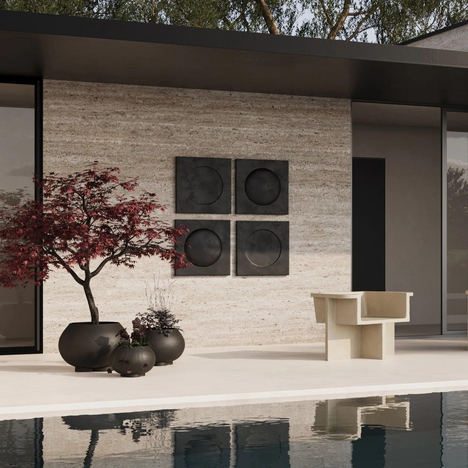 Doniczka URCHIN ciemnobrązowy 101 Copenhagen Eye on Design