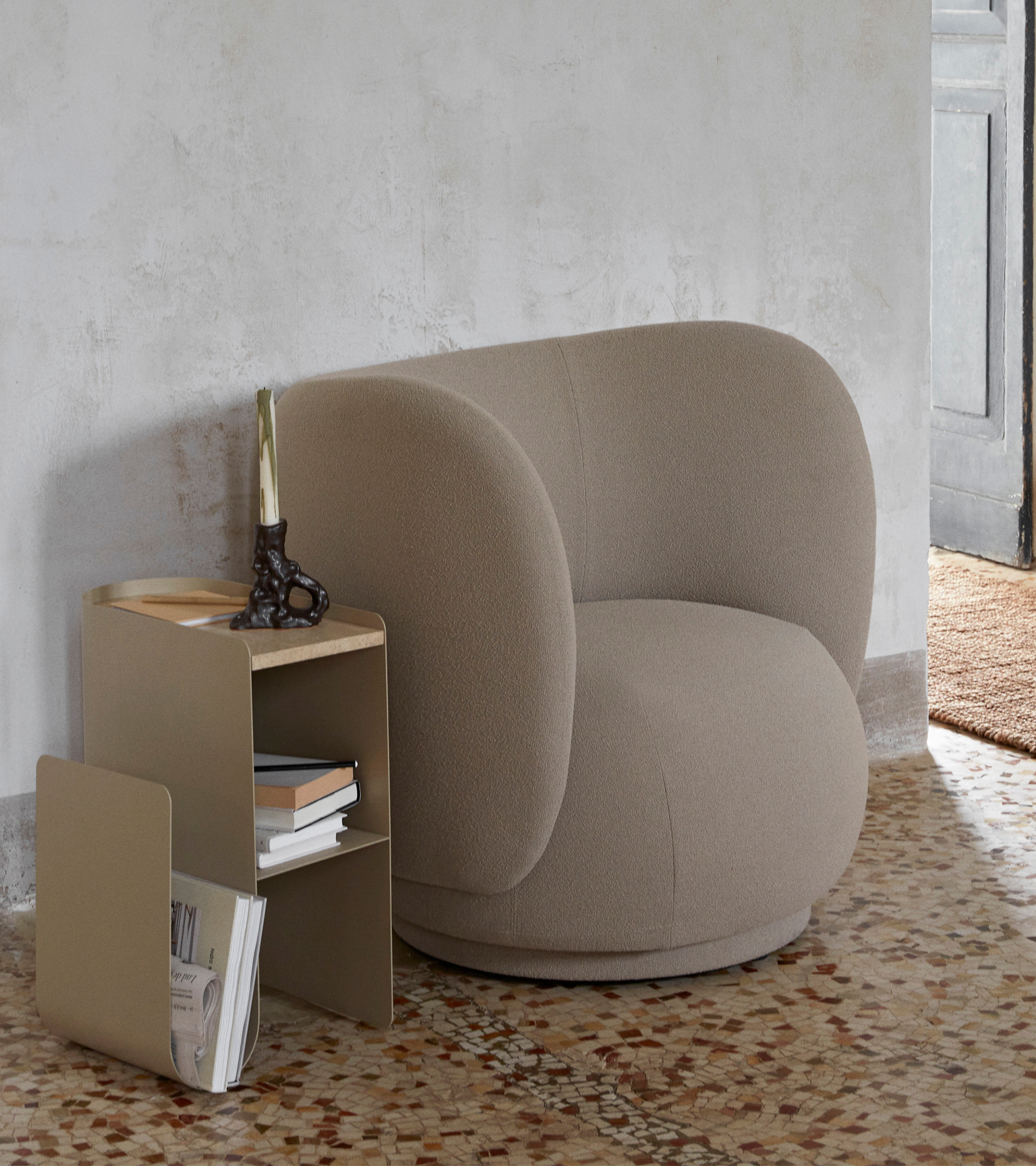 Kaarsenhouder DITO blauw