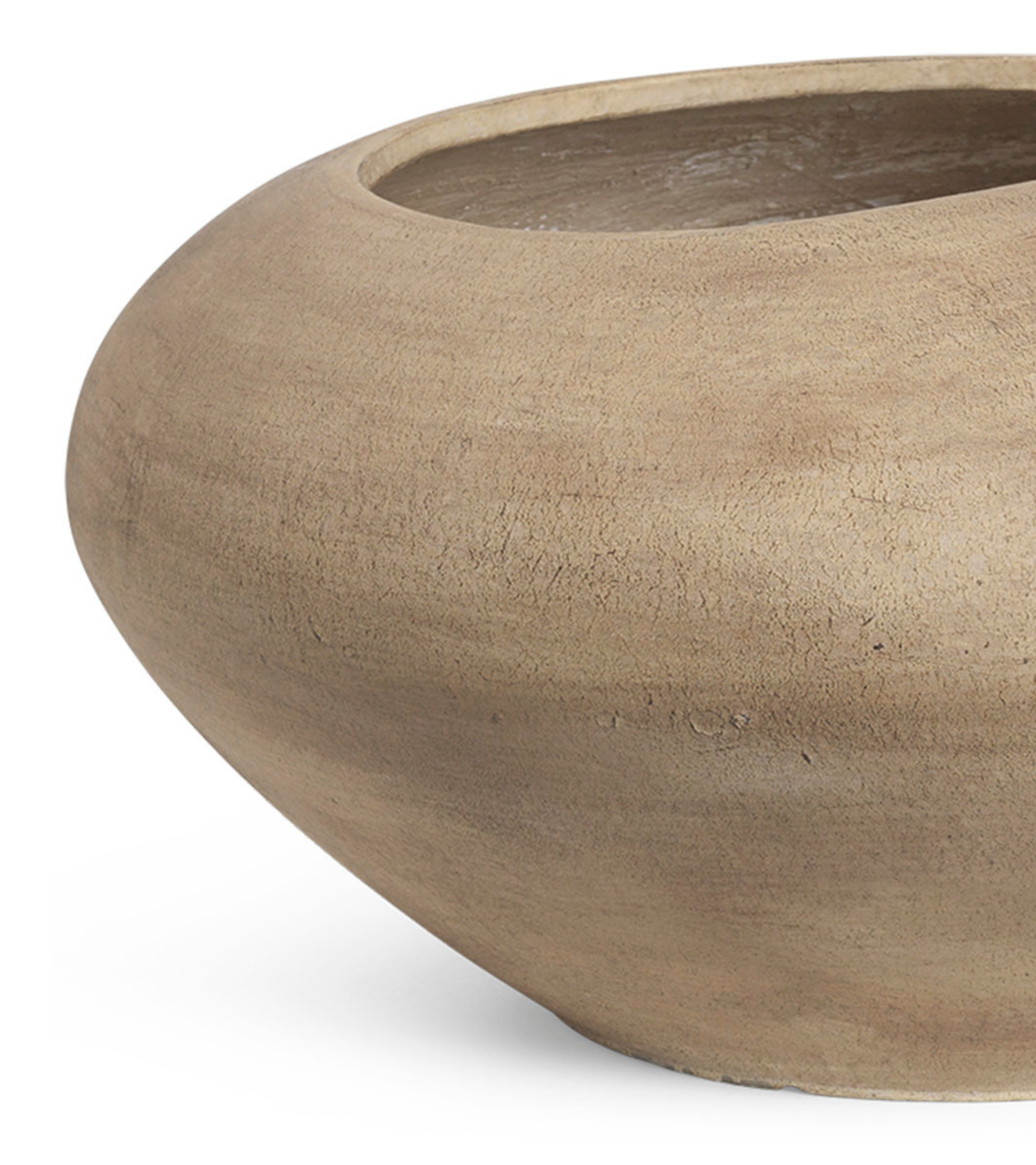 DODU planter brown cement