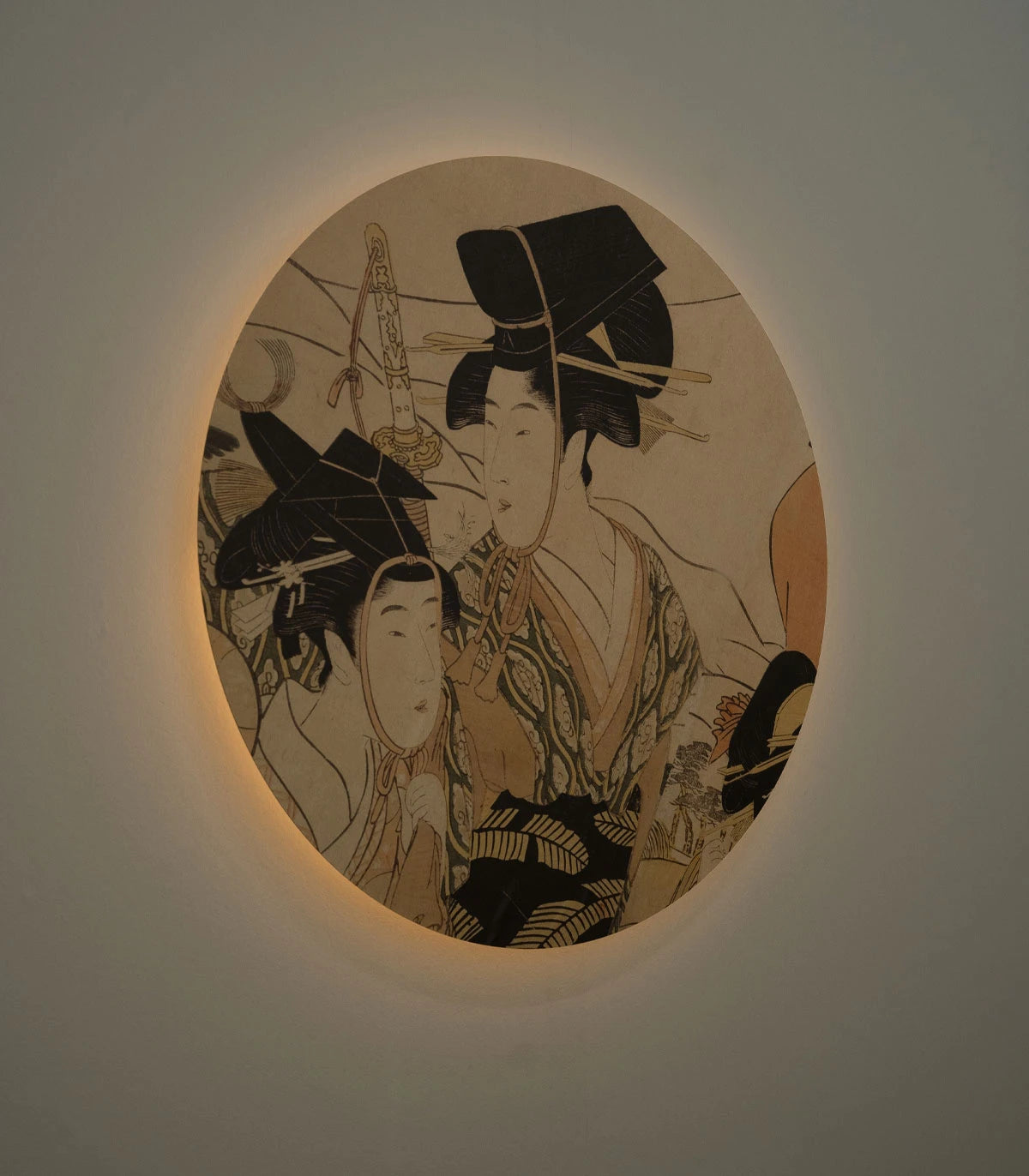 Wall Lamp DOTS LIGHTING - BUSHIDO GATHERING sandy beige