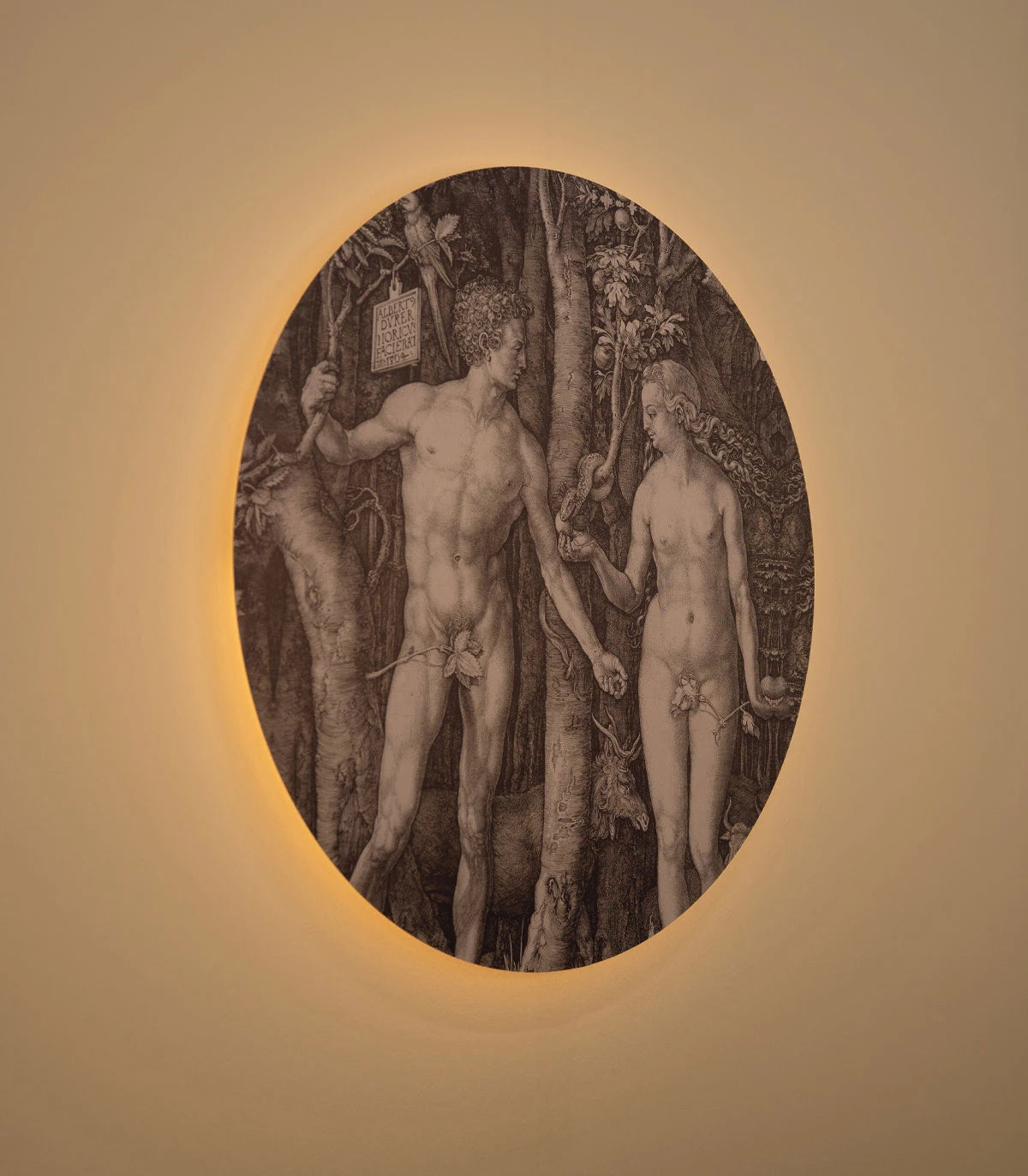Wandleuchte DOTS LIGHTING - FORBIDDEN FRUIT grau