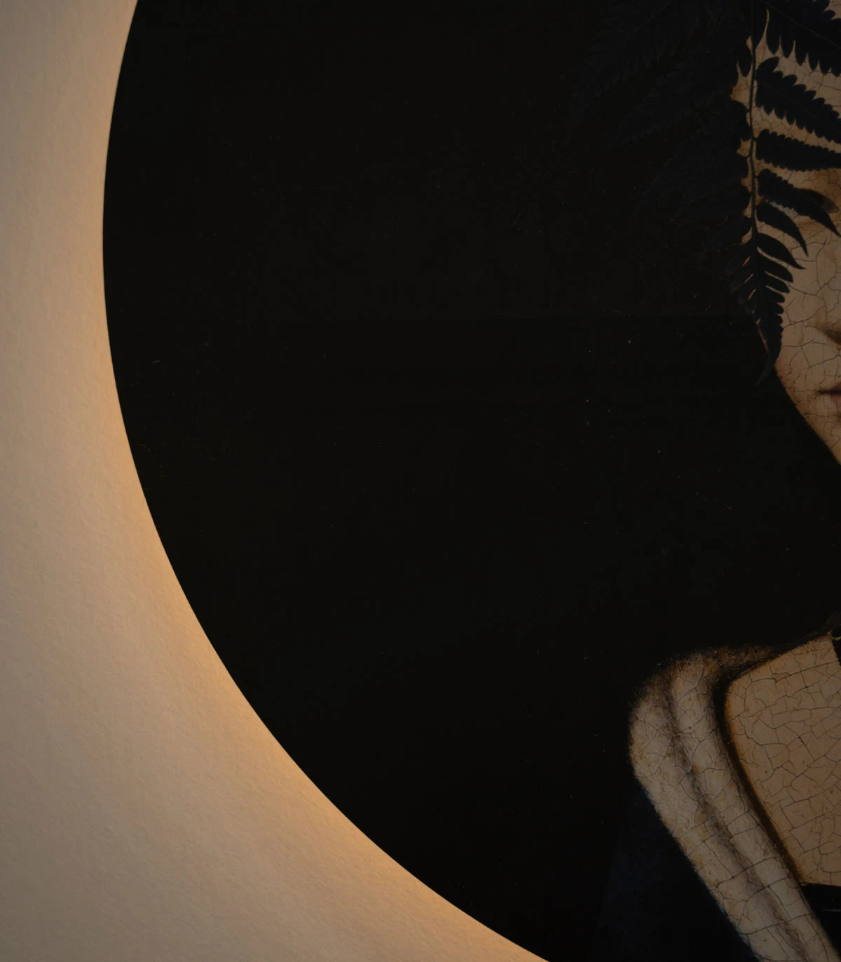 Wall lamp DOTS LIGHTING - LADY FERN dark brown