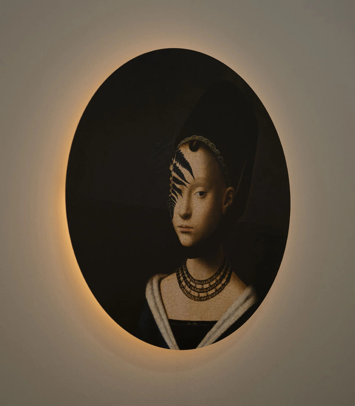 Wall lamp DOTS LIGHTING - LADY FERN dark brown