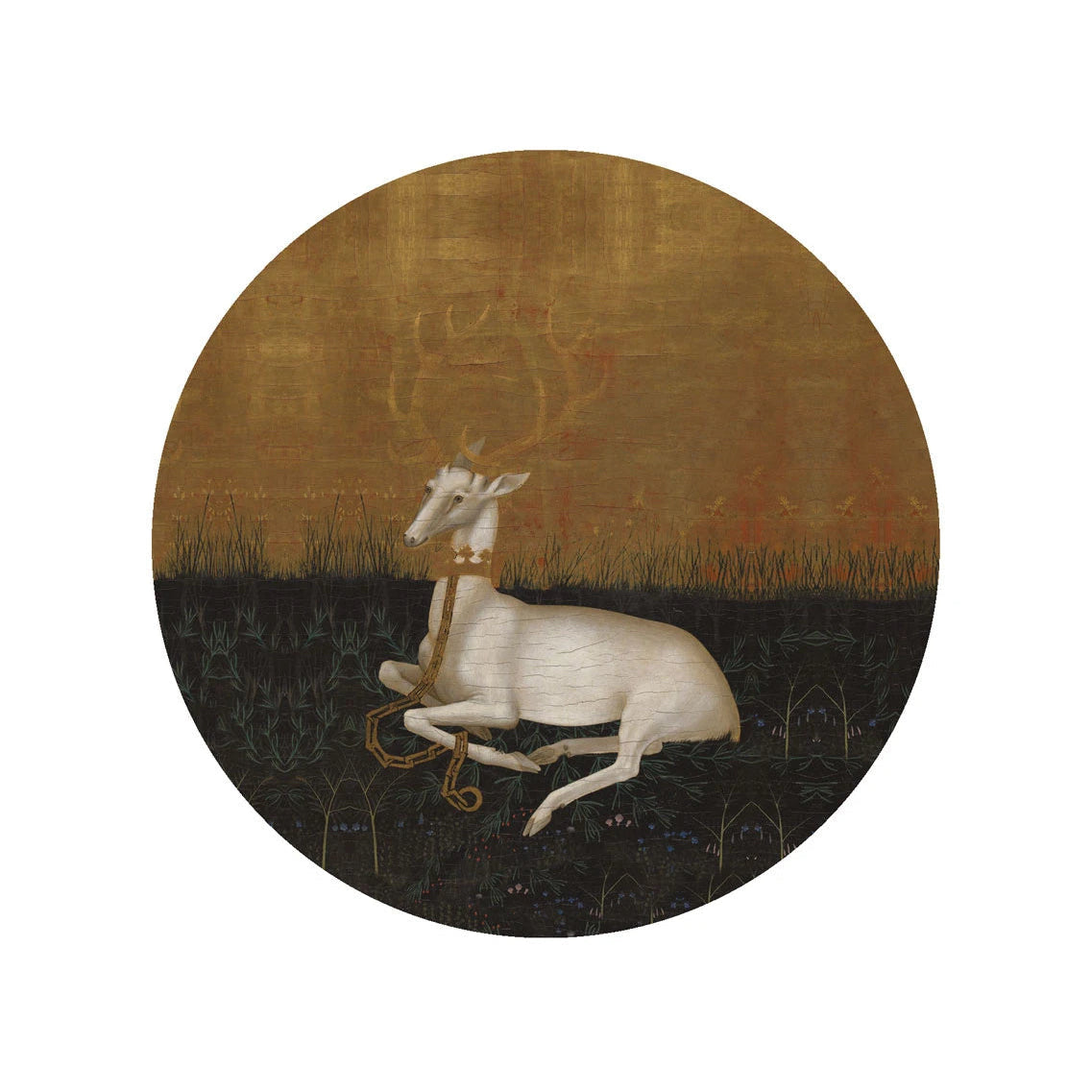 Wandlamp DOTS LIGHTING - MAJESTIC REST goud met groen