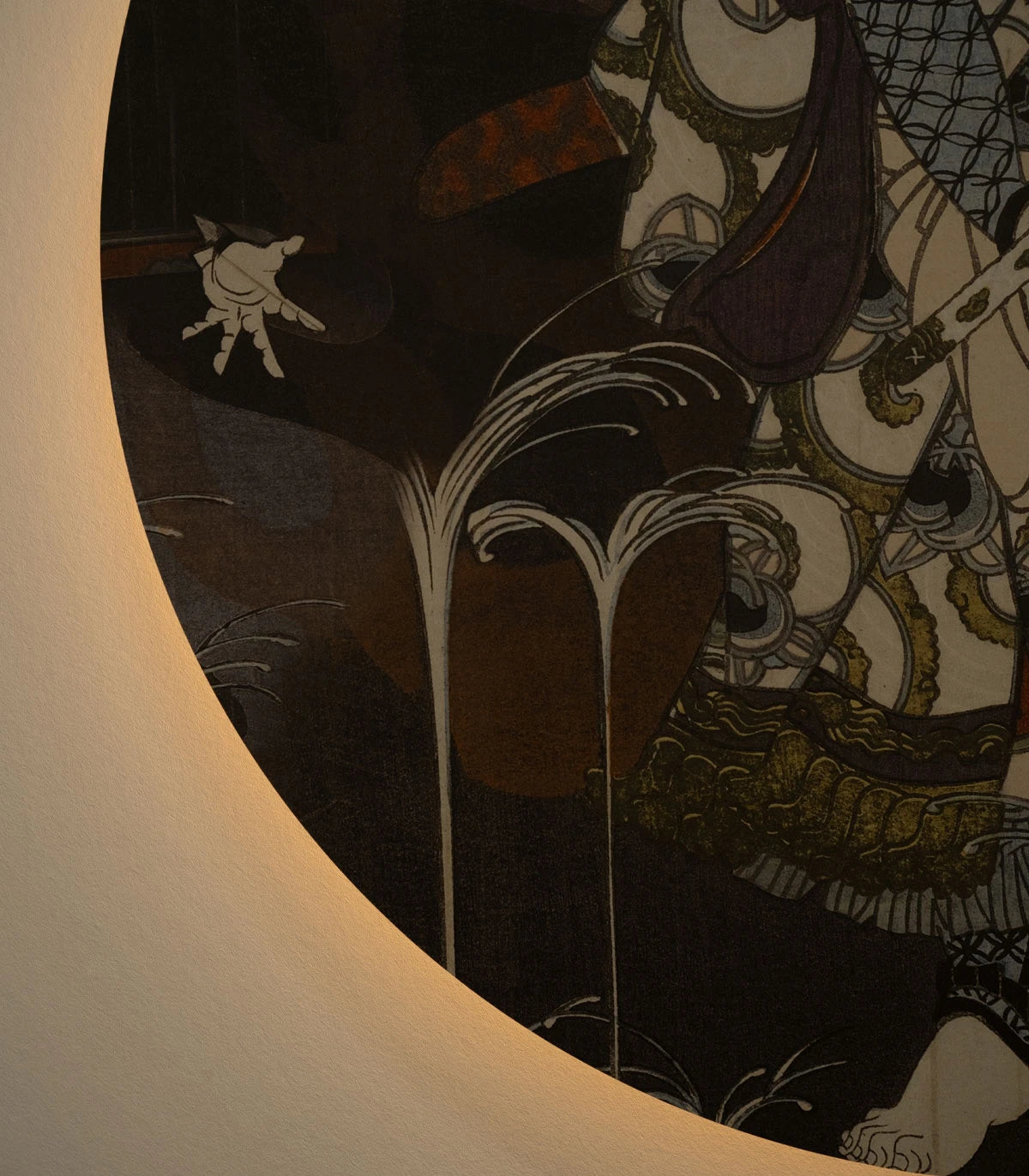 Wandlamp DOTS LIGHTING - SHOGUNS SCHADUW grijs