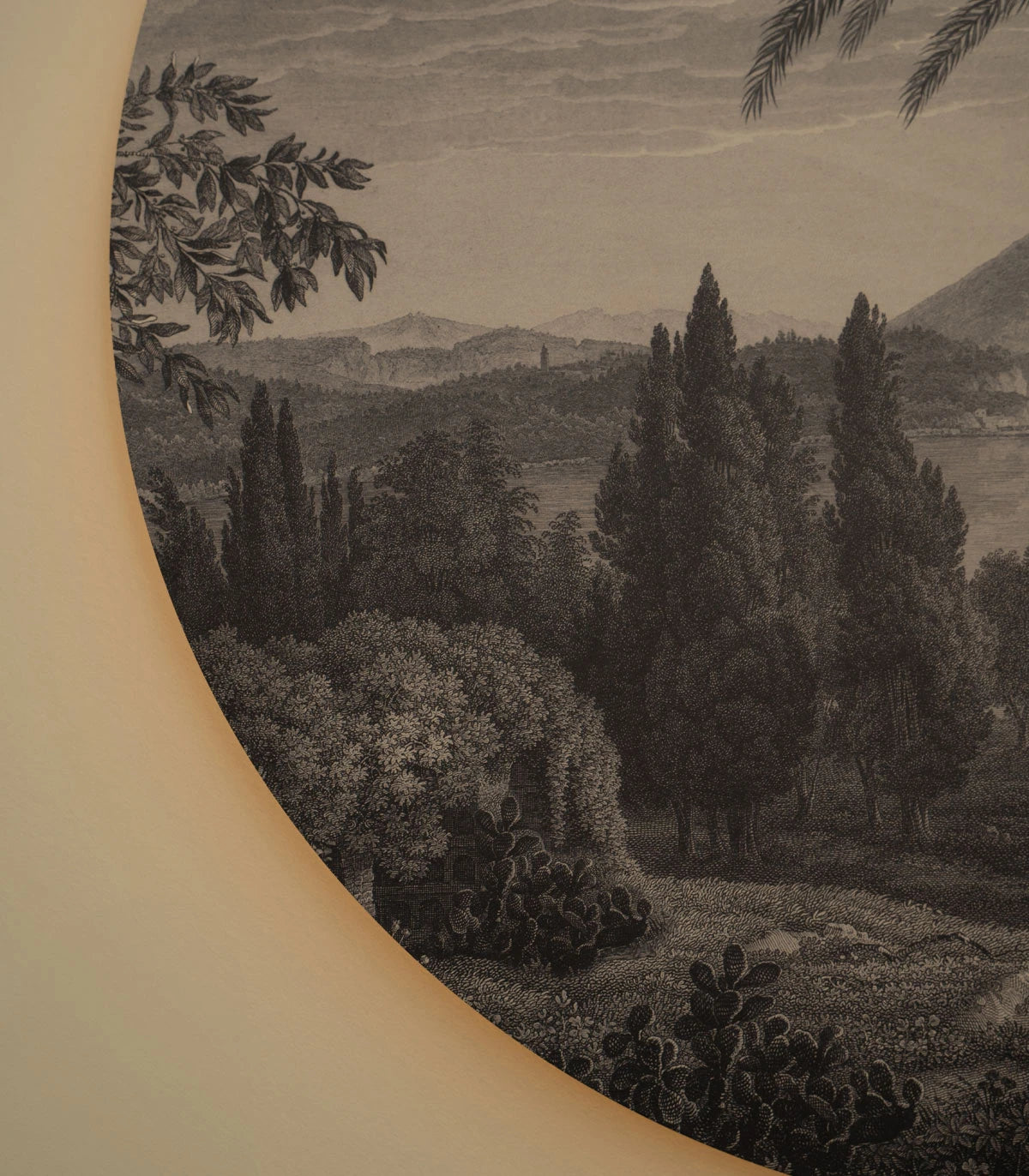 Wall Lamp DOTS LIGHTING - TROPICAL VOLCANO VISTA muted blue