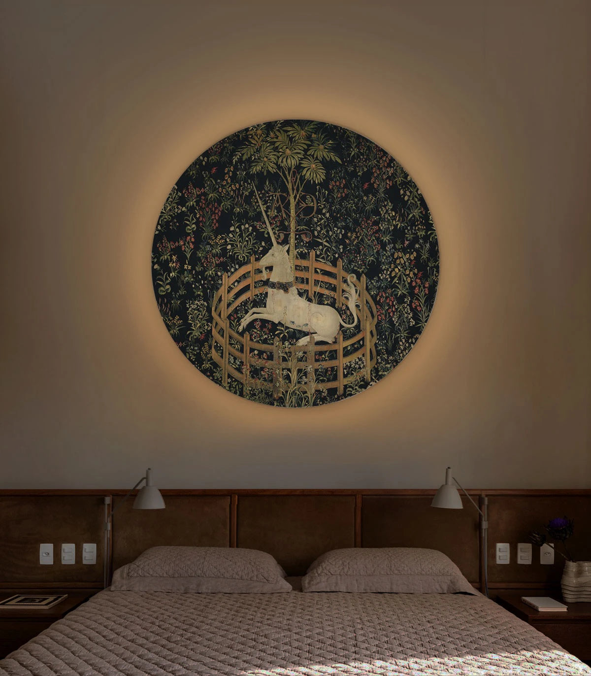 Wandlamp DOTS LIGHTING - EENHORN groen