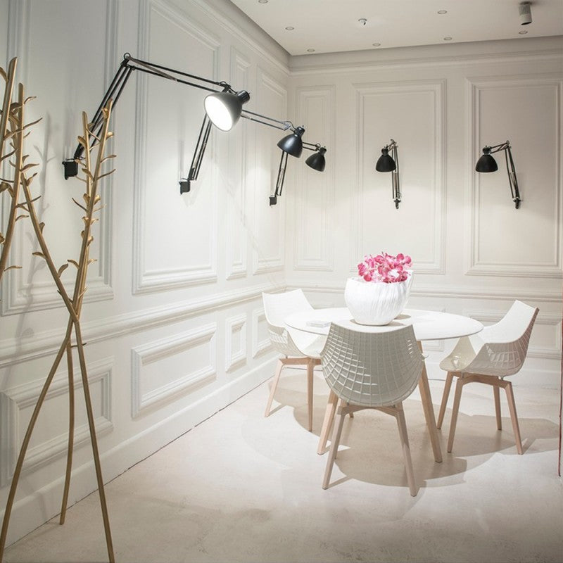 Meridiana -Stuhl mit Eschenbasis geraucht