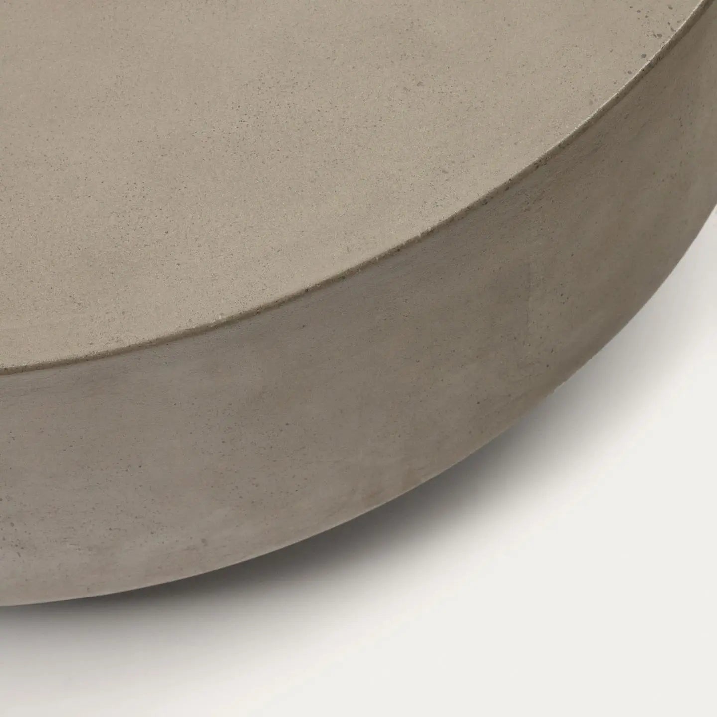 Stolik kawowy GARBET szary cement – styl minimalistyczny