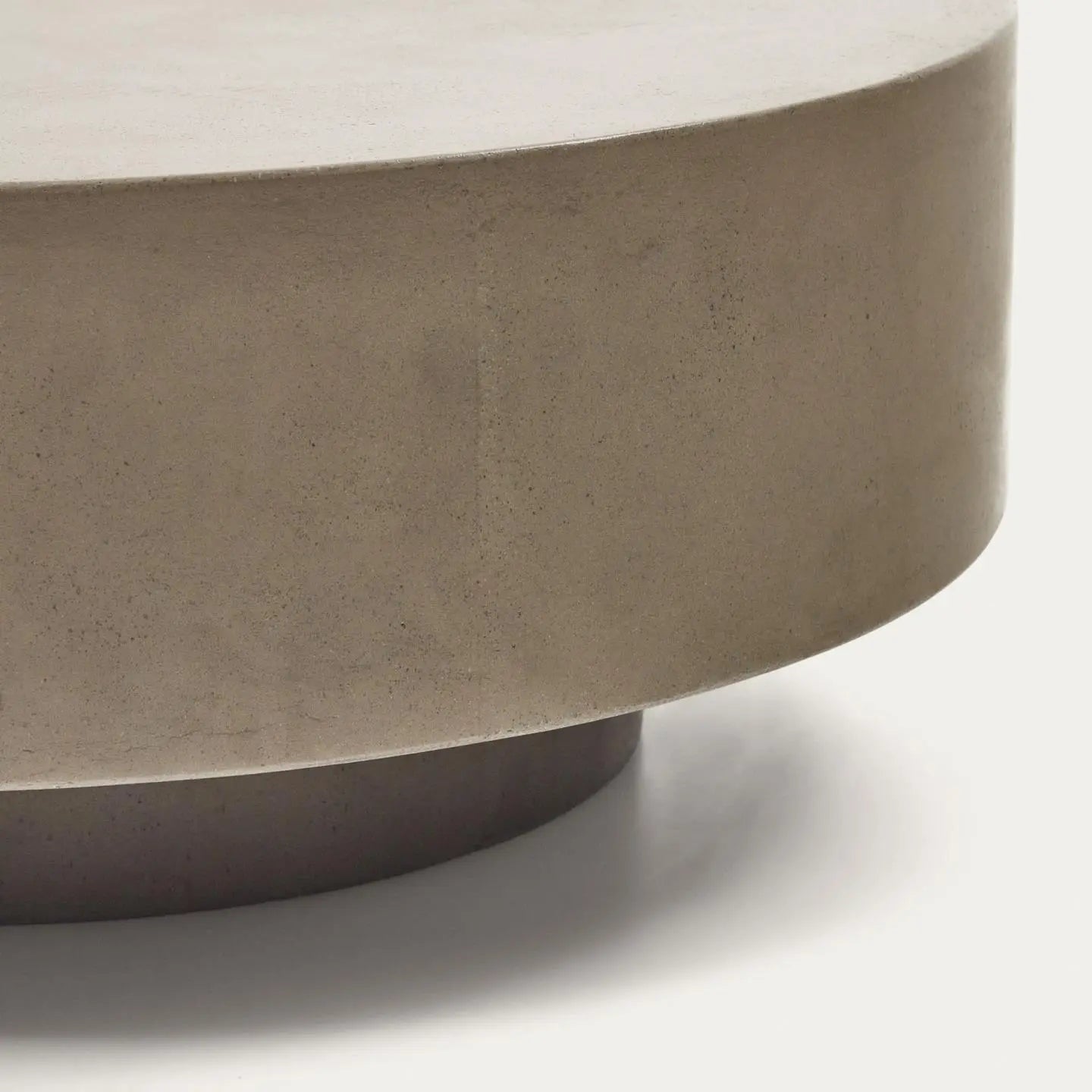 Stolik kawowy GARBET szary cement – styl minimalistyczny