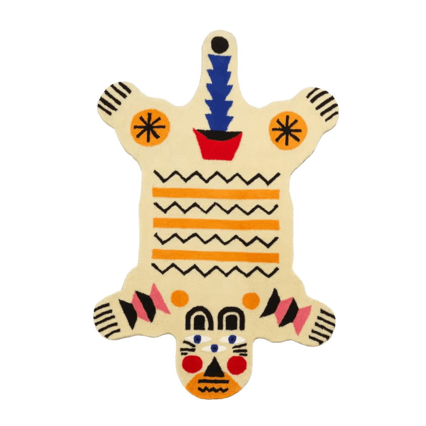 Dywan BIG BEAR beżowy Qeeboo Eye on Design