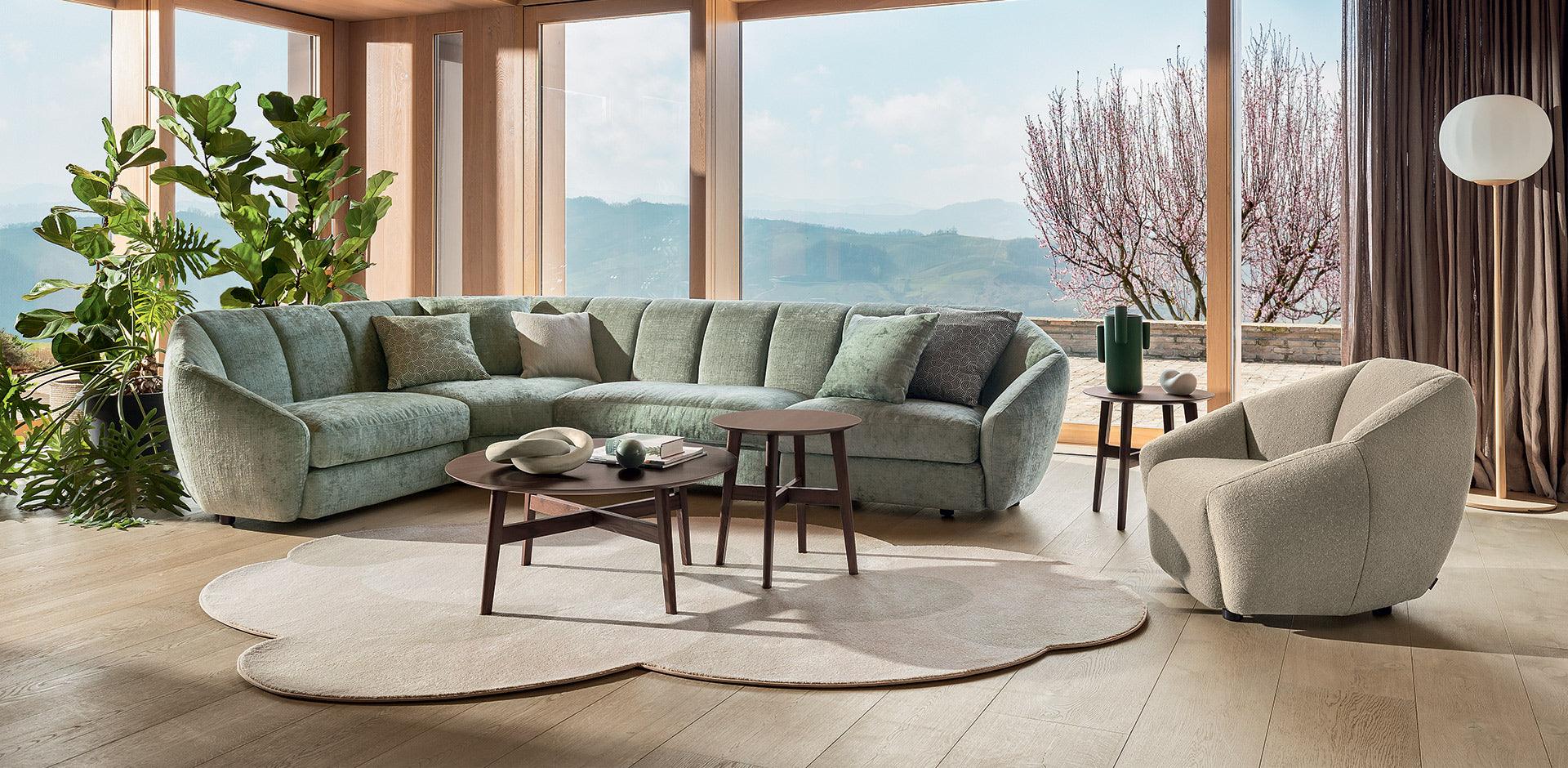 Dywan CURVED beżowy Calligaris Eye on Design