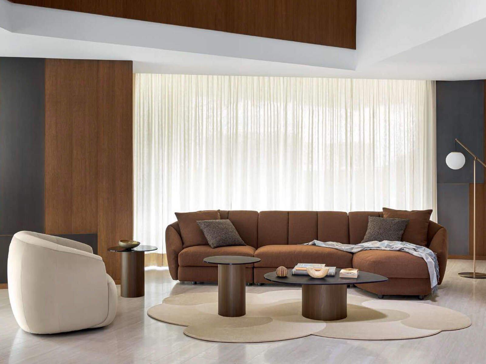 Dywan CURVED beżowy Calligaris Eye on Design