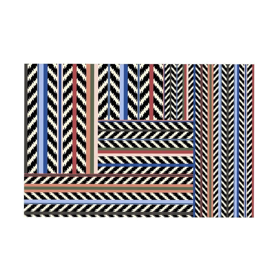 Dywan JAIPUR STRIPE AZUR wełniany Christian Lacroix Eye on Design