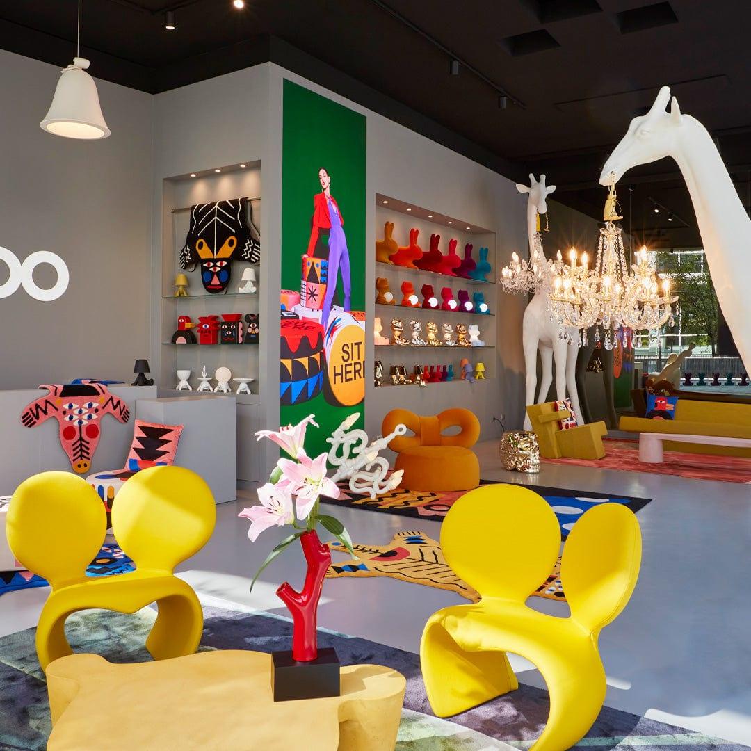 Dywan KINOTTO czarny Qeeboo Eye on Design