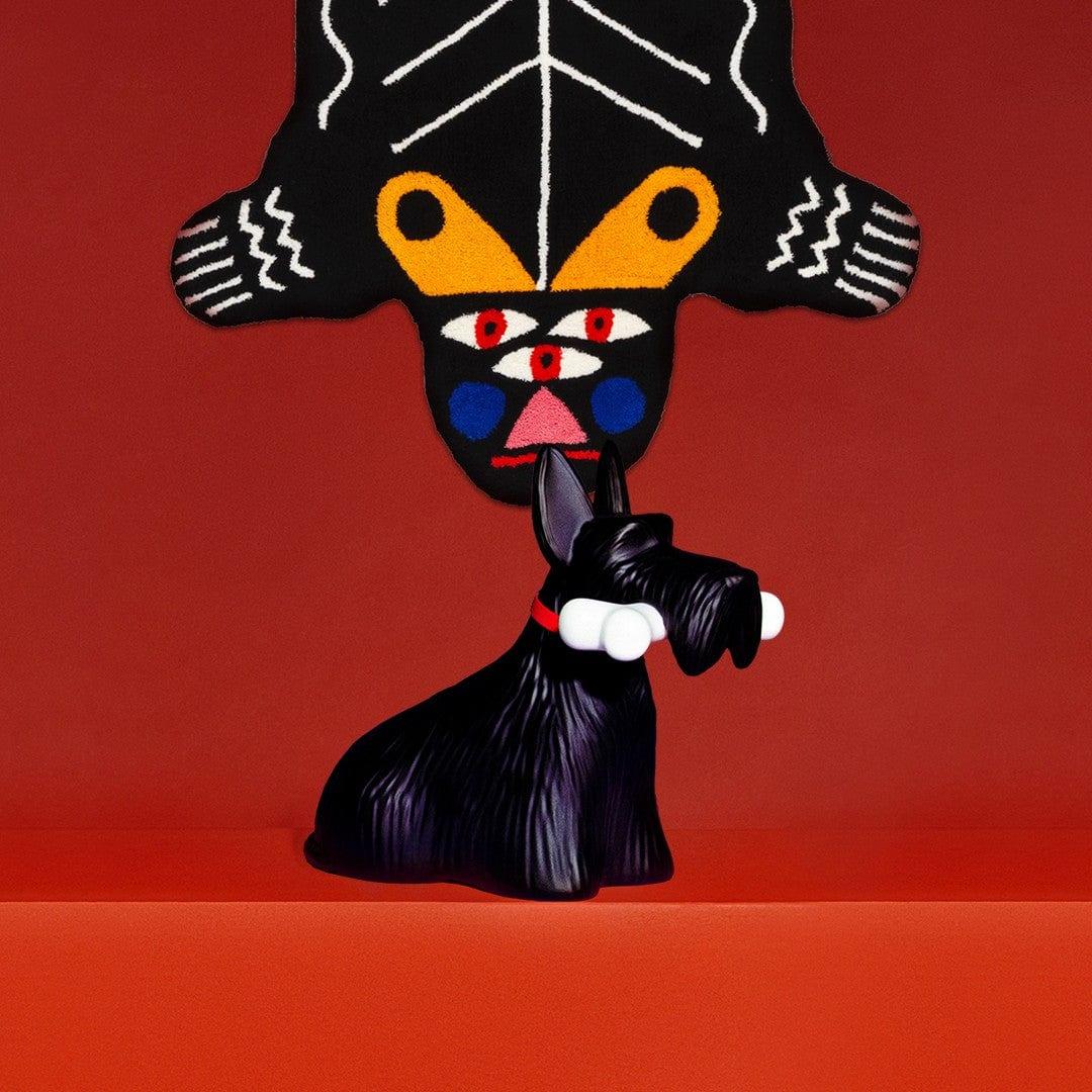 Dywan KINOTTO czarny Qeeboo Eye on Design