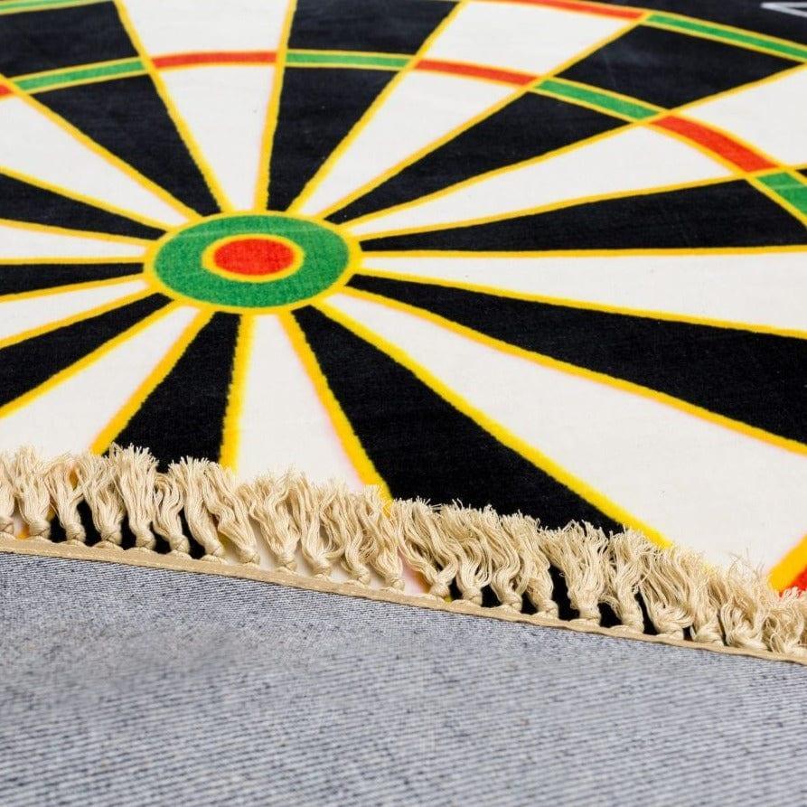 Dywan okrągły DARTBOARD czarny Seletti Eye on Design