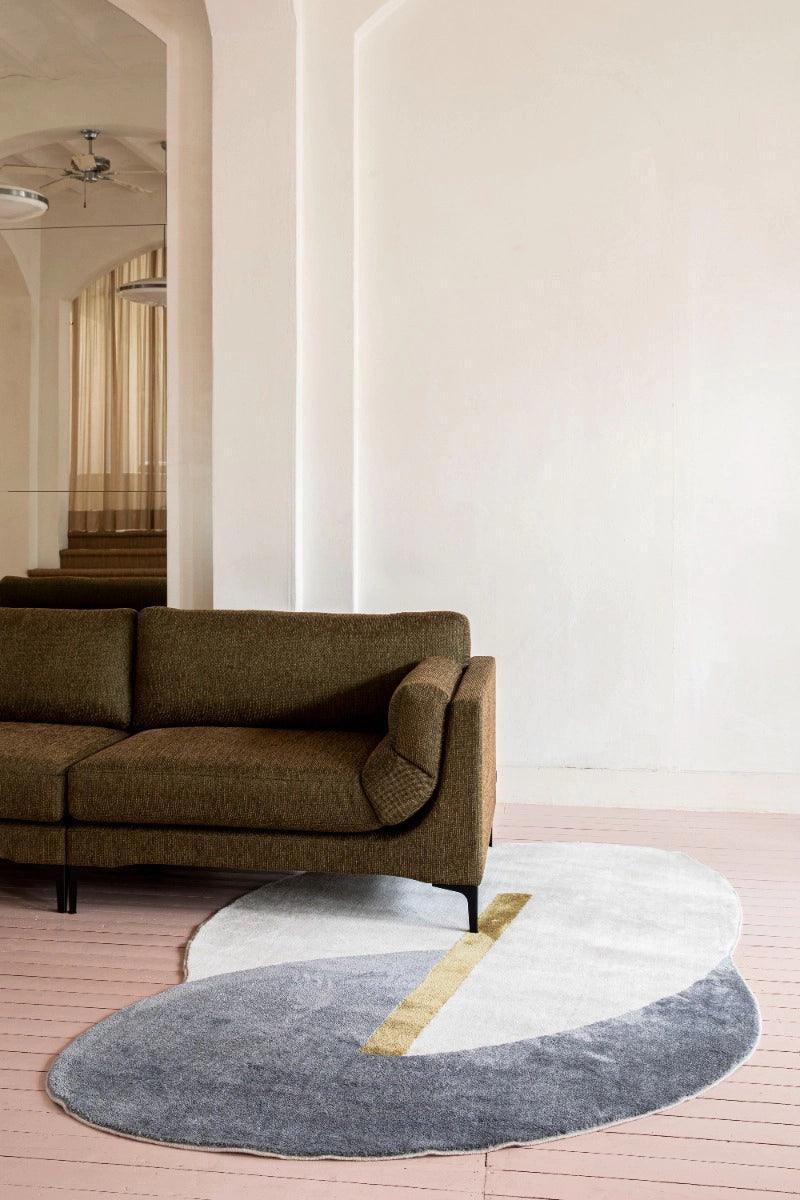 Dywan PHILA beżowy z grafitowym Zuiver Eye on Design