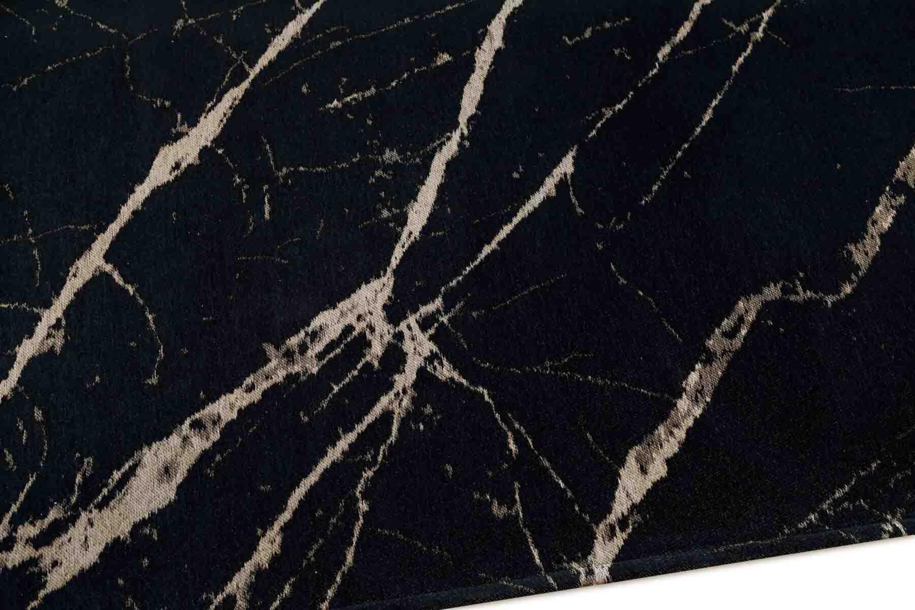 Dywan PIETRA czarny z miodowym wykończeniem Carpet Decor Eye on Design