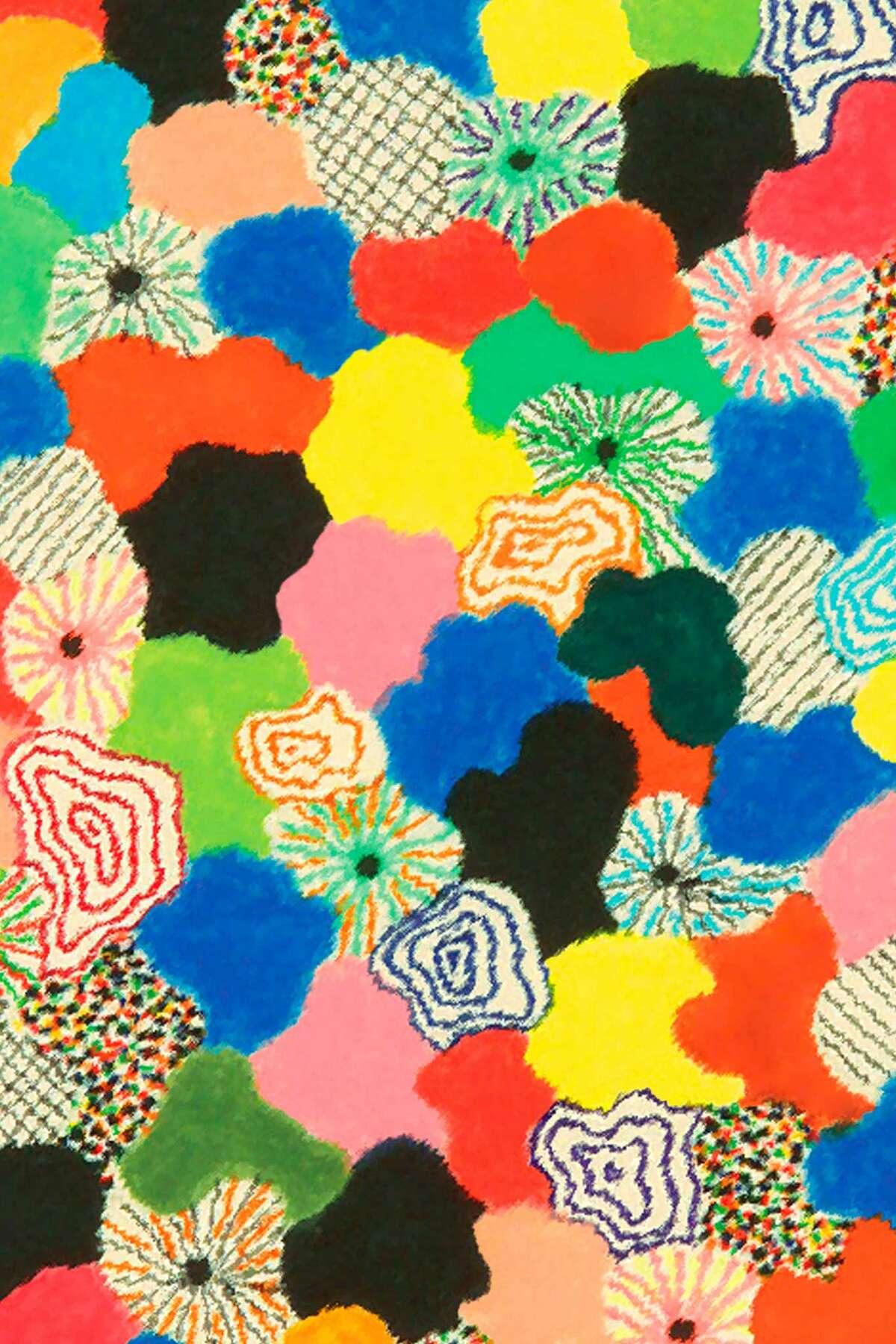 Dywan prostokątny PATCH wielokolorowy Qeeboo Eye on Design