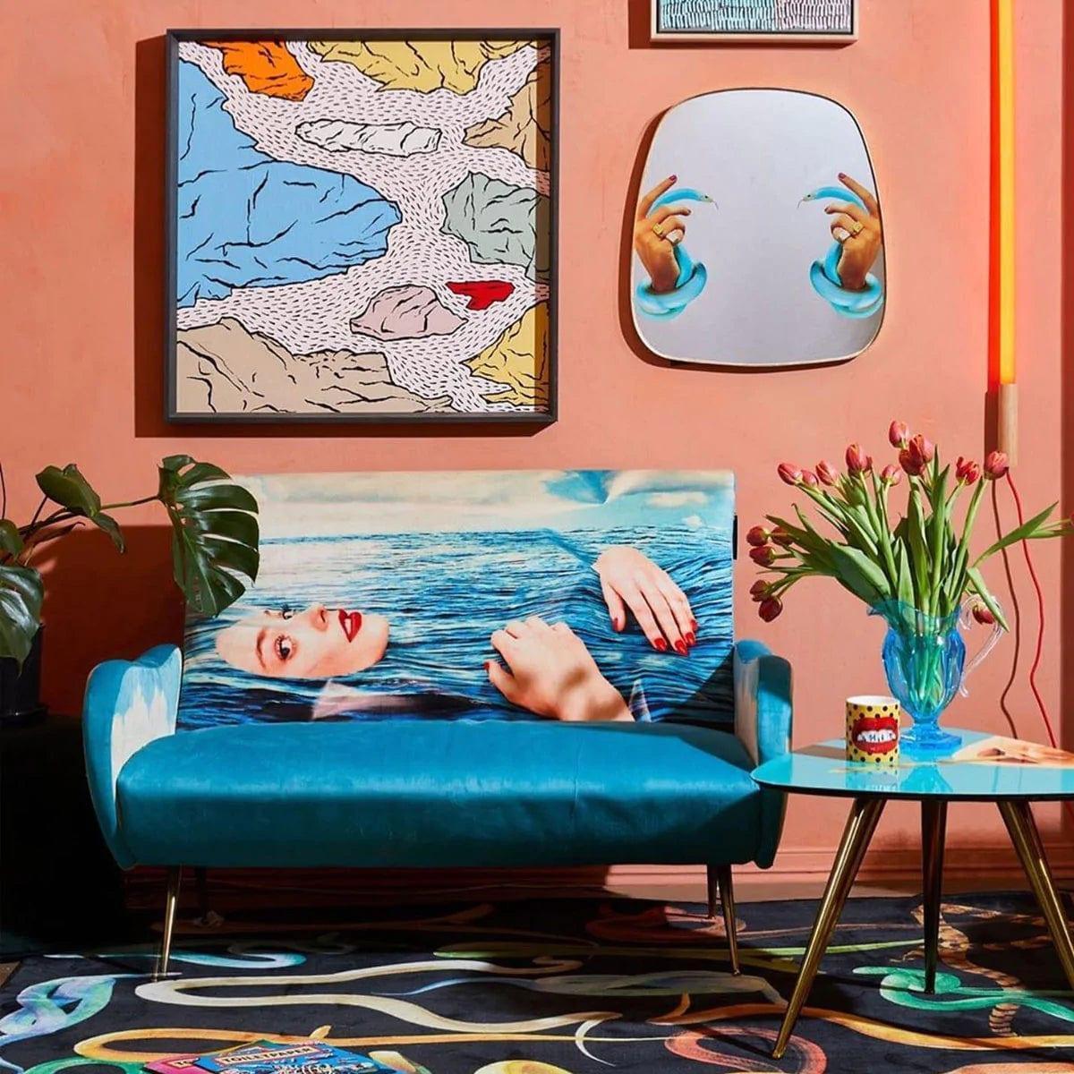 Dywan RECTANGULAR SNAKES Seletti Eye on Design