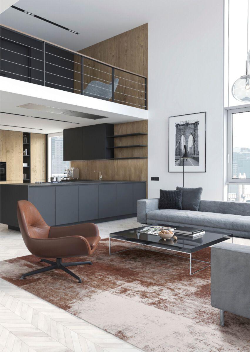 Dywan RUST miedziany Carpet Decor Eye on Design