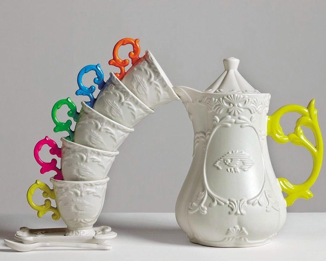 Dzbanek I-WARES I-TEAPOT żółty Seletti Eye on Design