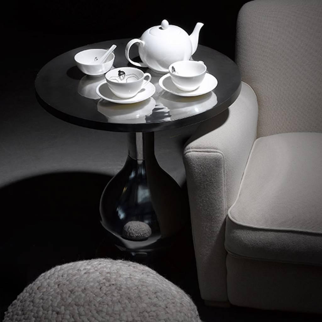 Dzbanek na herbatę UNDRESSED biała porcelana Pols Potten Eye on Design