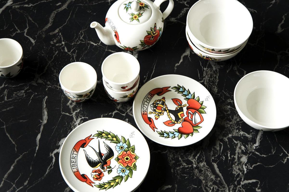 Dzbanek TATTOO biały Pols Potten Eye on Design