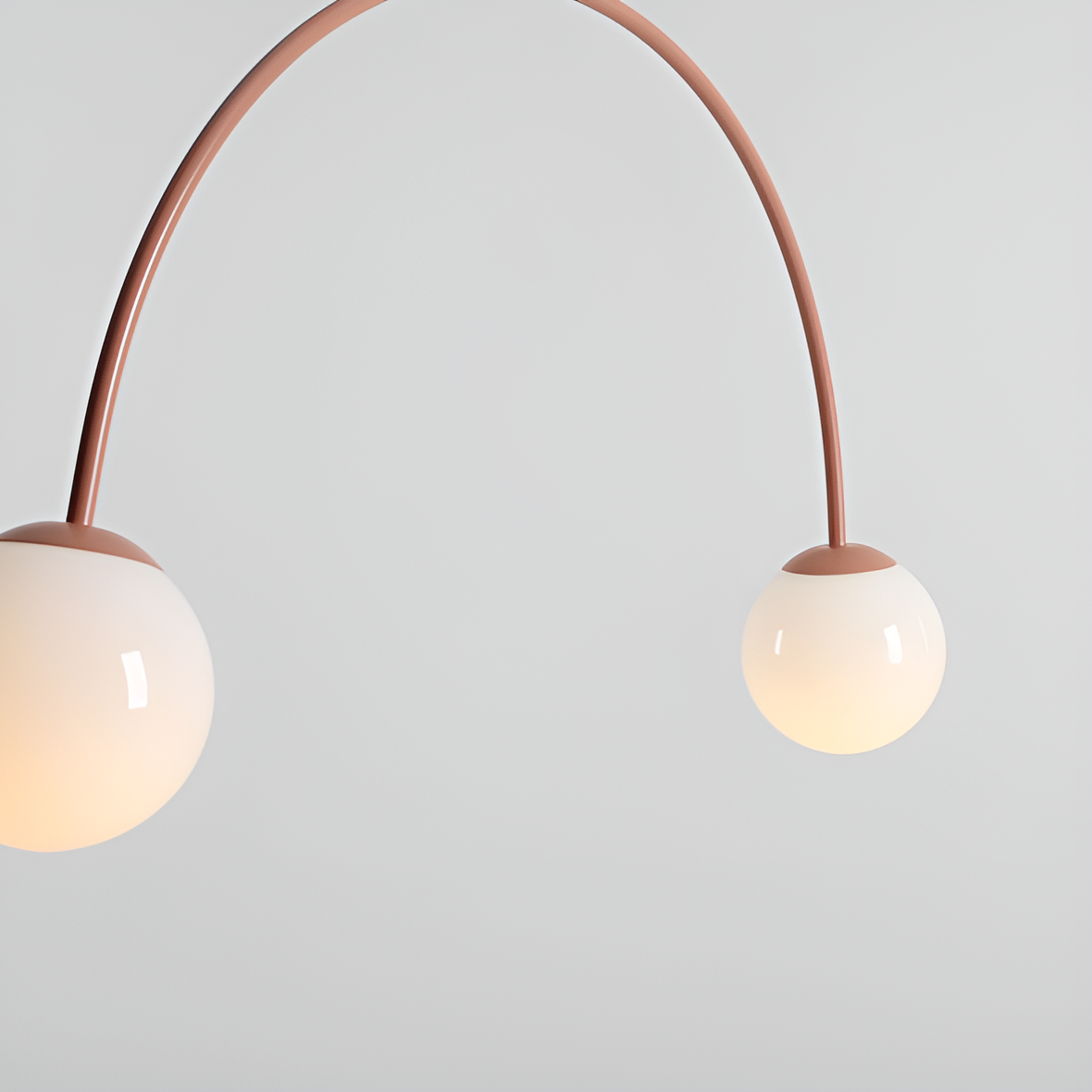 Hanglamp UNA koraalrood