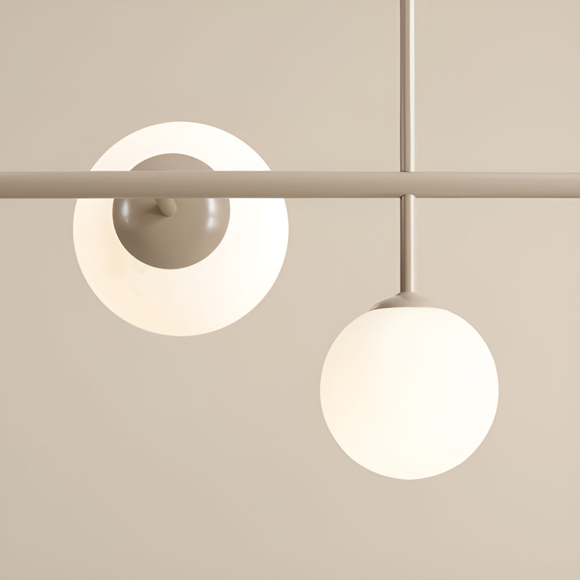 Hanglamp DIONE HEXA beige