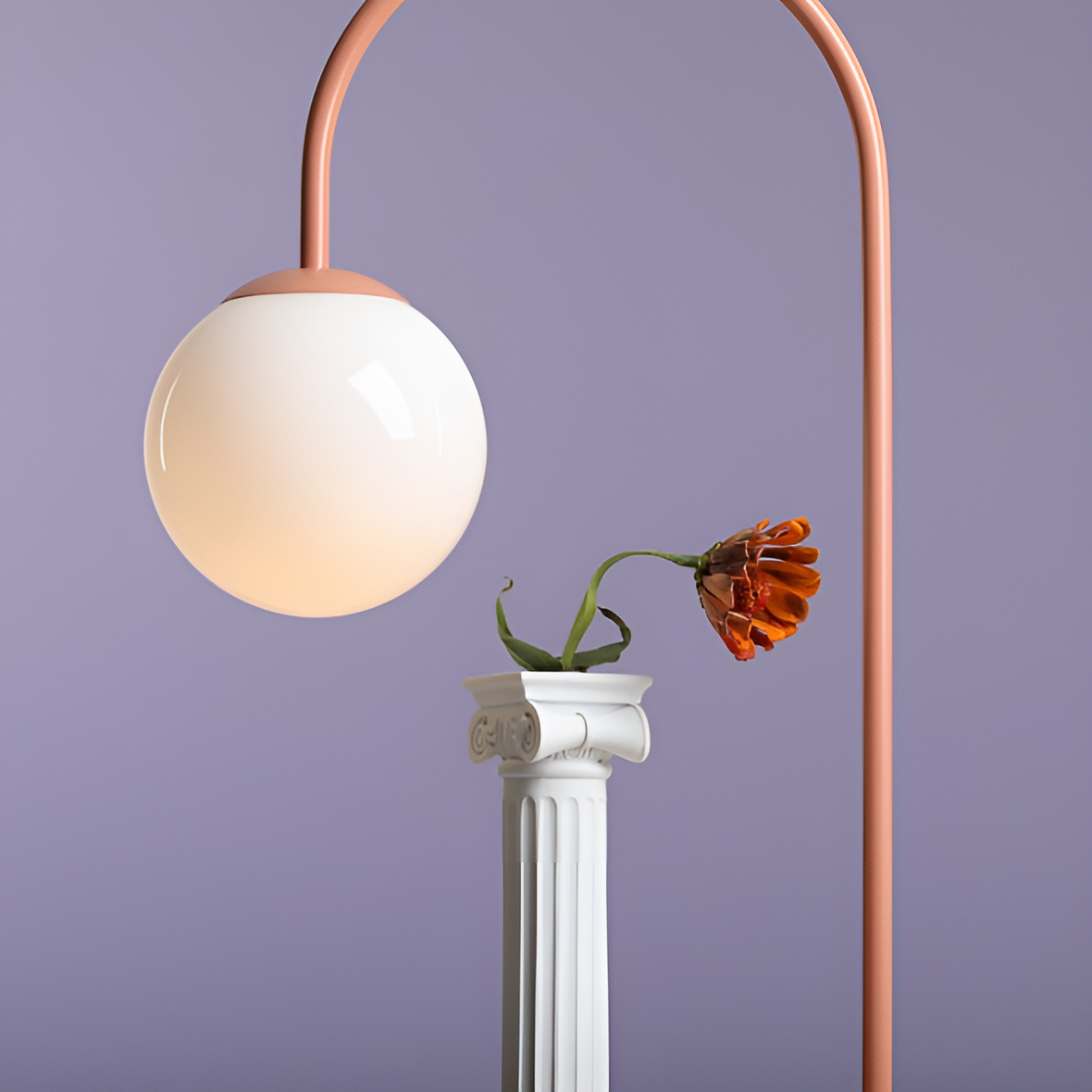UNA Korallen-Tischlampe
