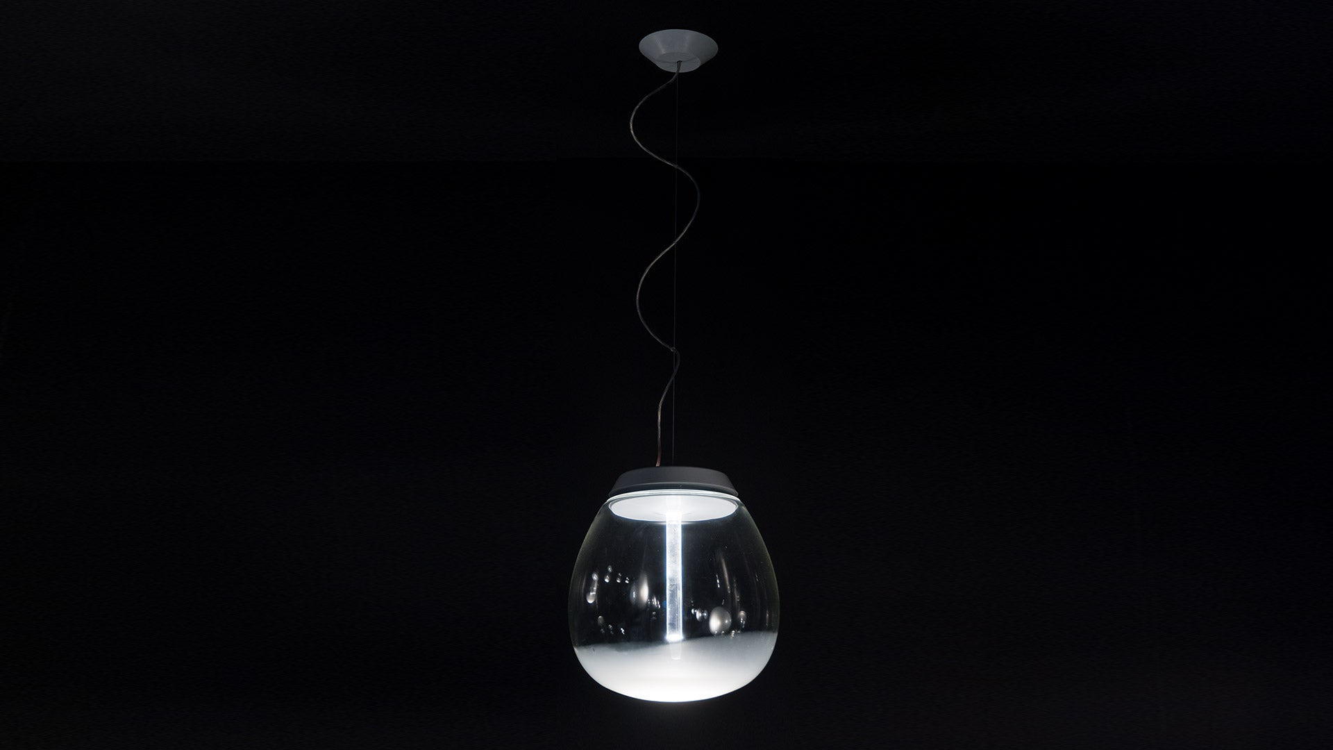 Hanging Lamp EMPATHY Blown Glass