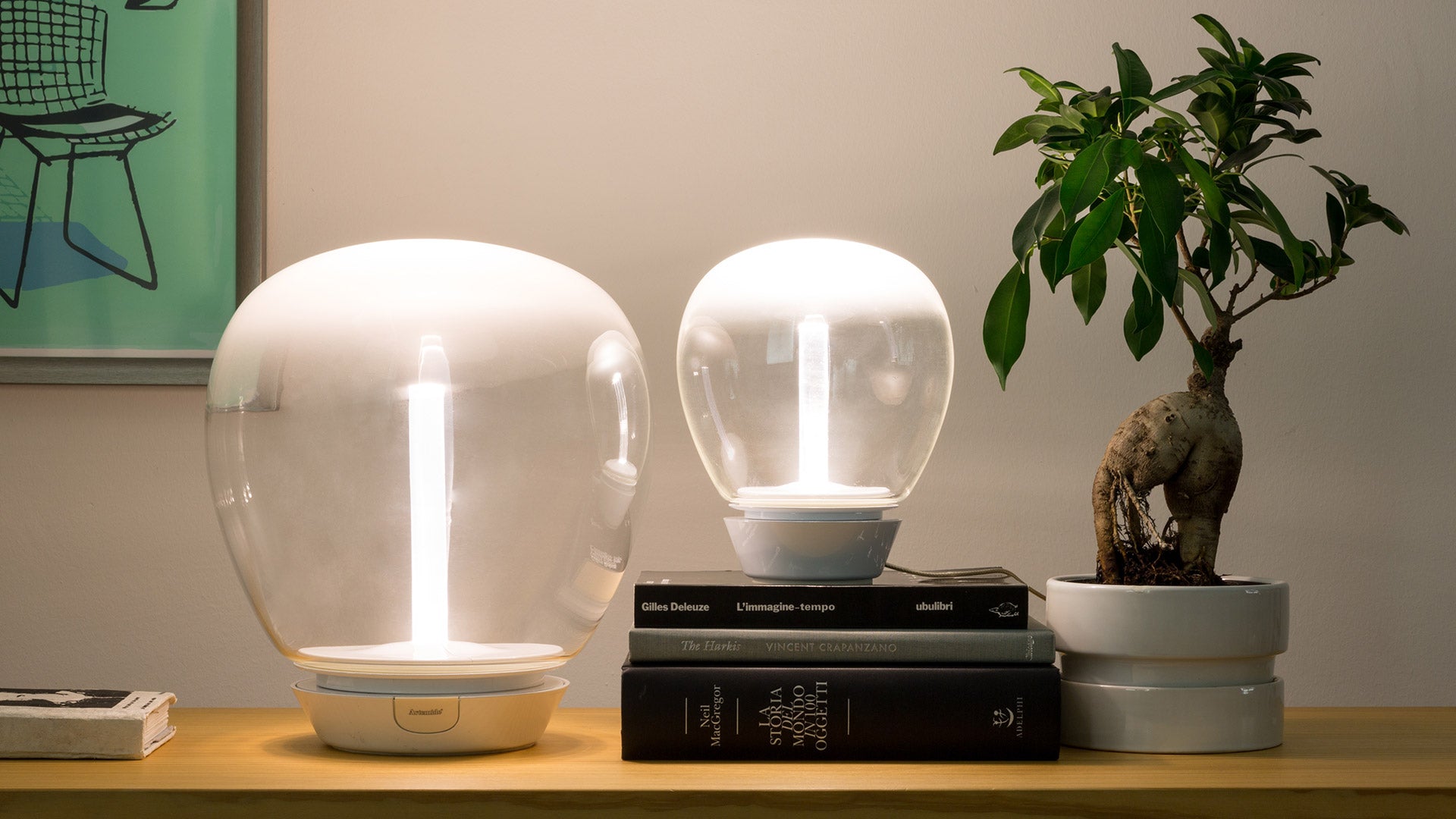 Tafellamp EMPATIA geblazen glas