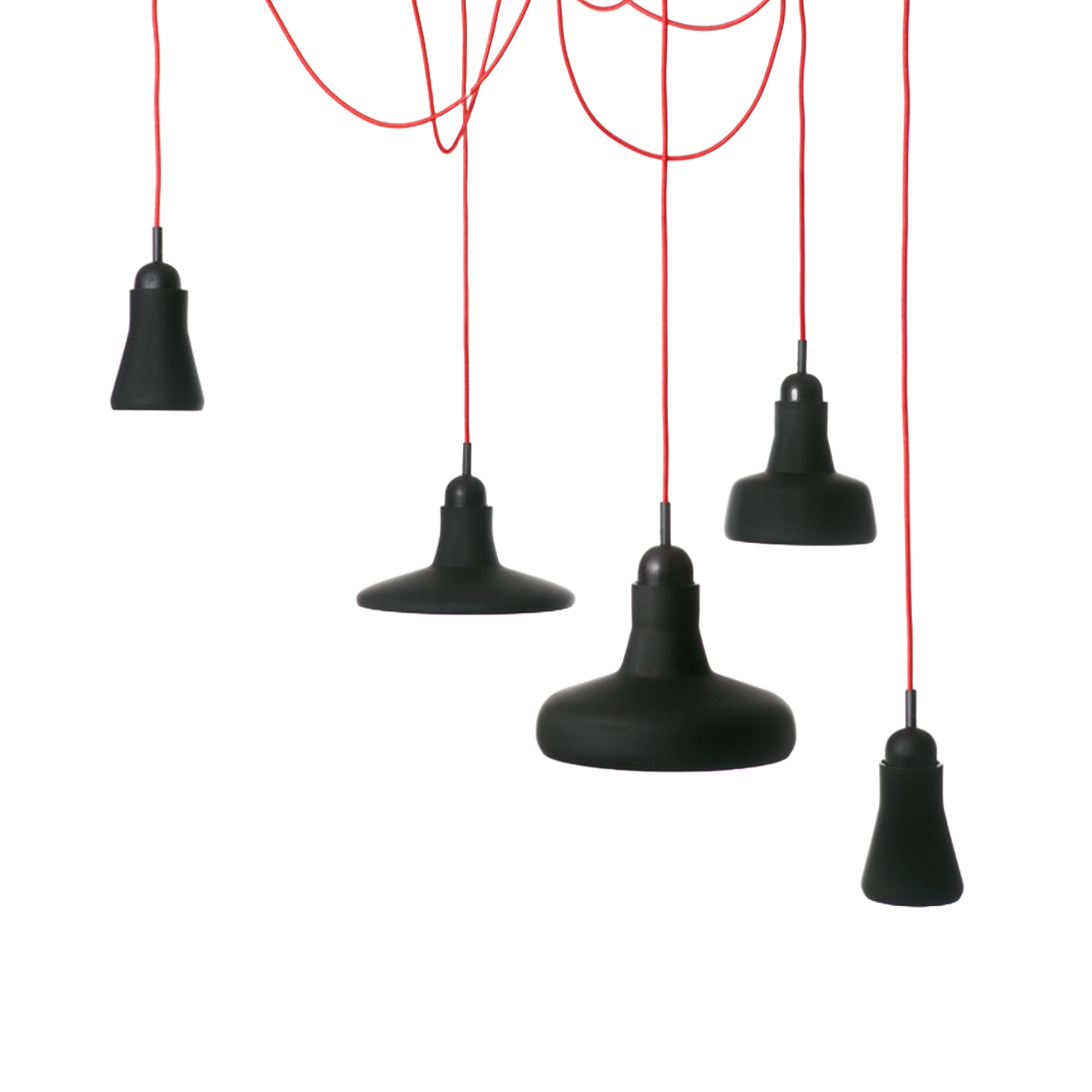 Lampa wisząca SHADOWS - SET FREE szkło matowe – Brokis