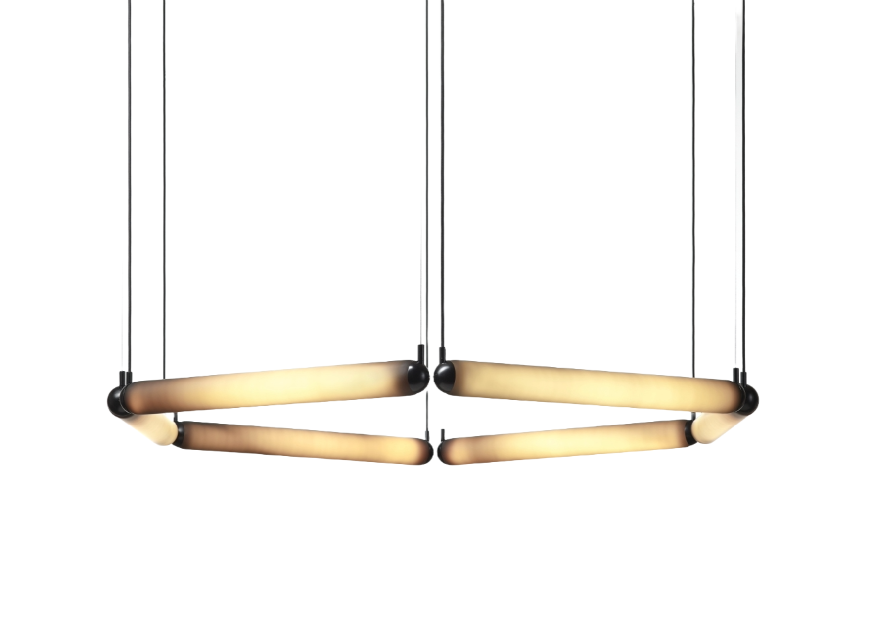 Lampa wisząca PURO CONTOUR - HEXAGON szkło matowe – Brokis