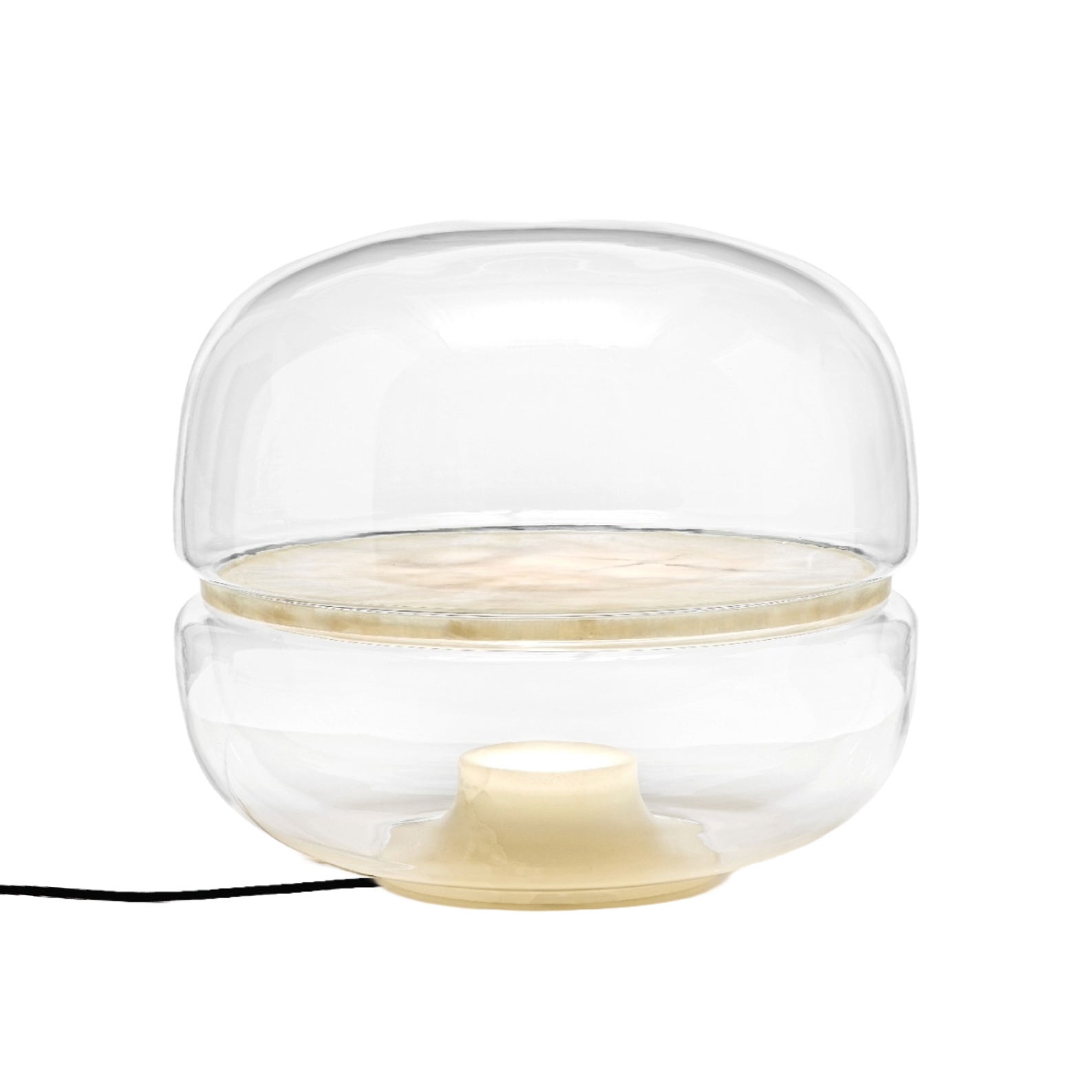 Lampa stołowa MACARON L dmuchane szkło z onyksem – Brokis