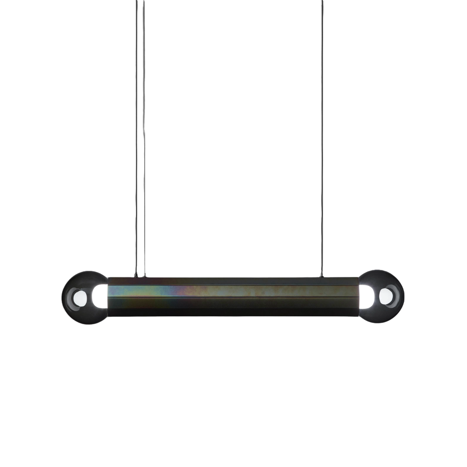 Hanglamp PRISMA DOUBLE metalen armatuur