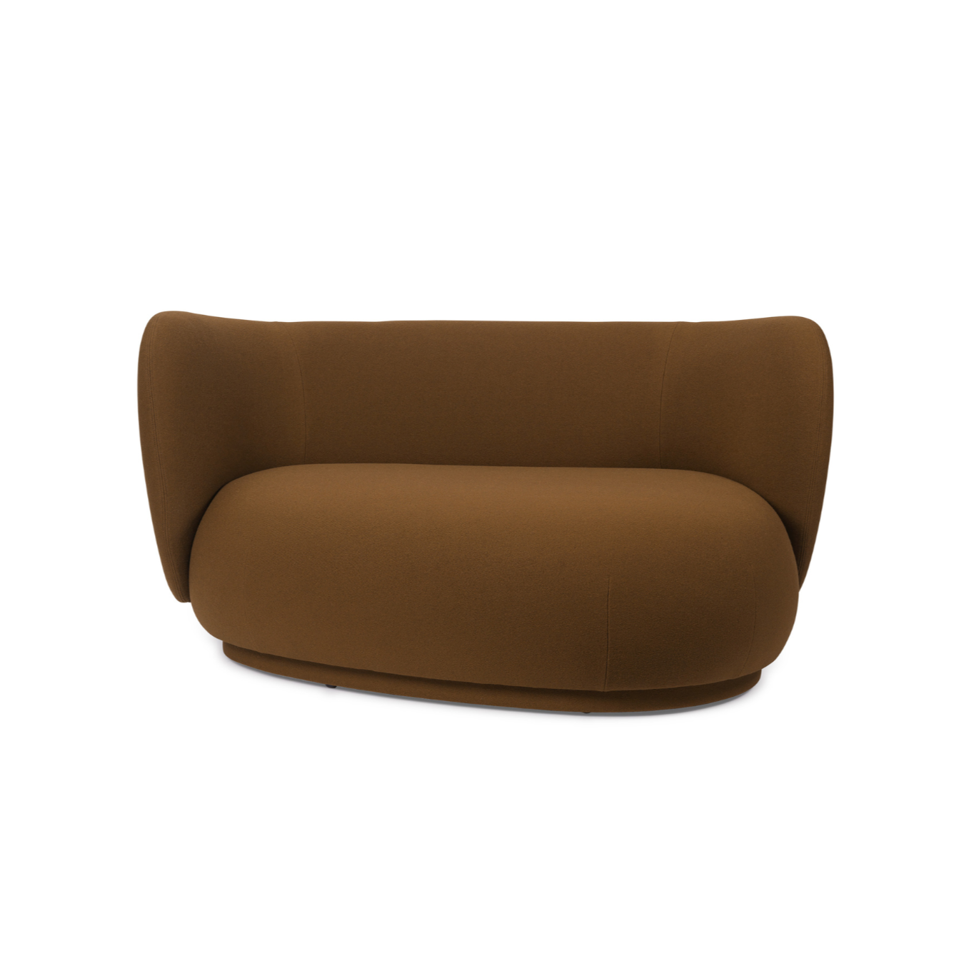 Sofa prawostronna RICO CURVE tapicerowana – ferm LIVING