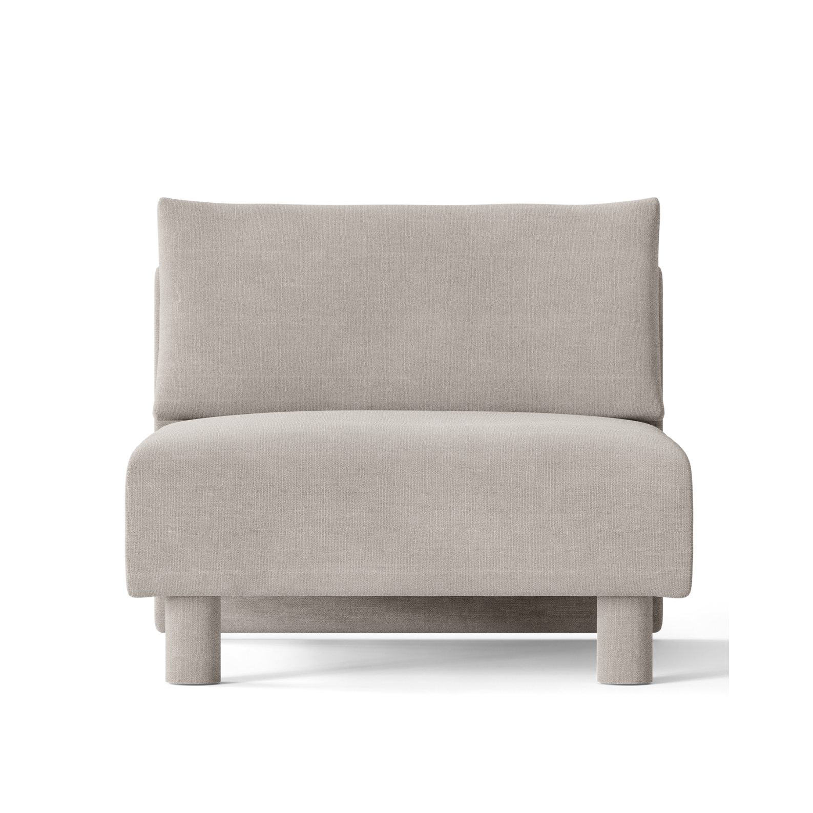 Sofa modułowa DASE - element środkowy tapicerowany – ferm LIVING