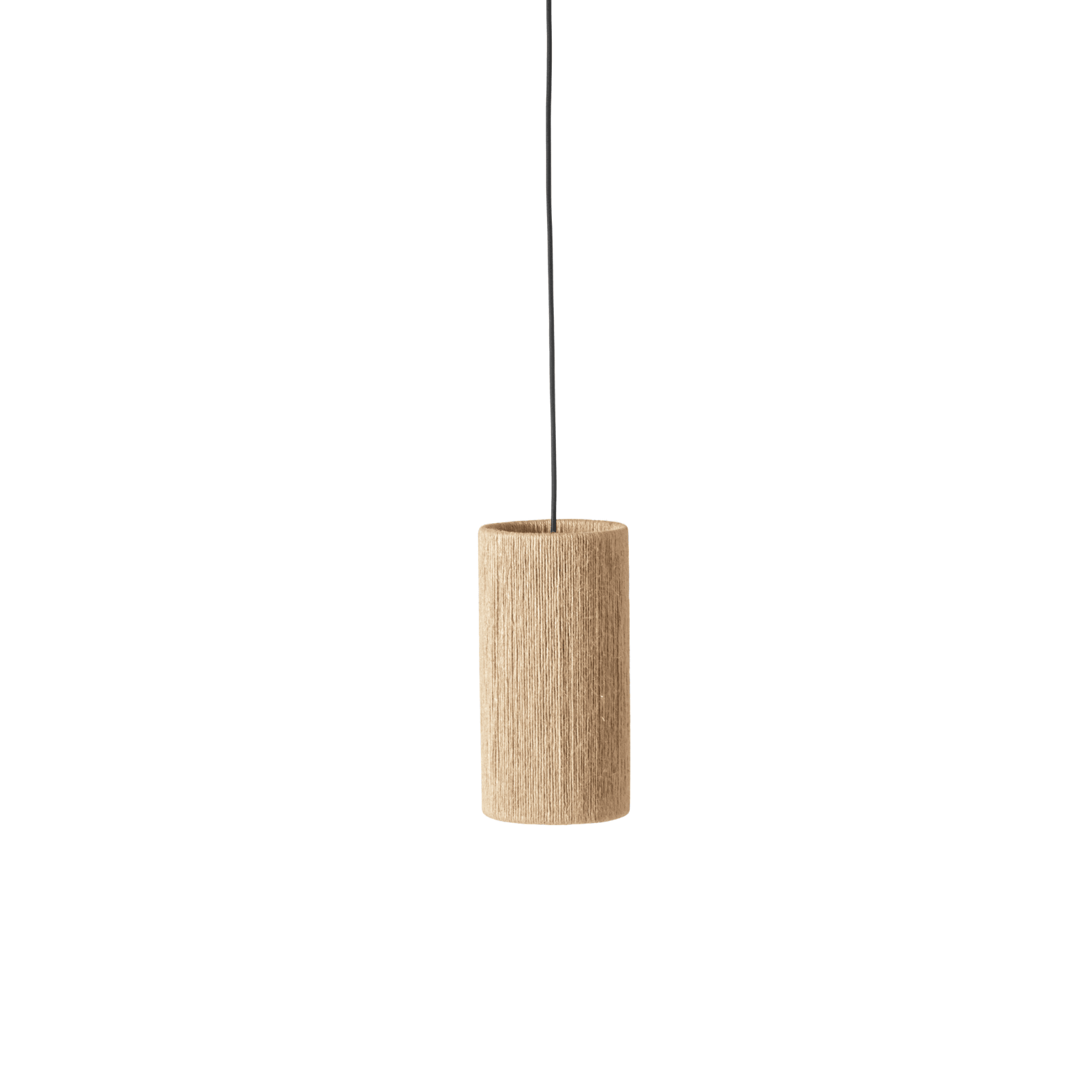 Lampa wisząca RO juta – drewno, Made by Hand
