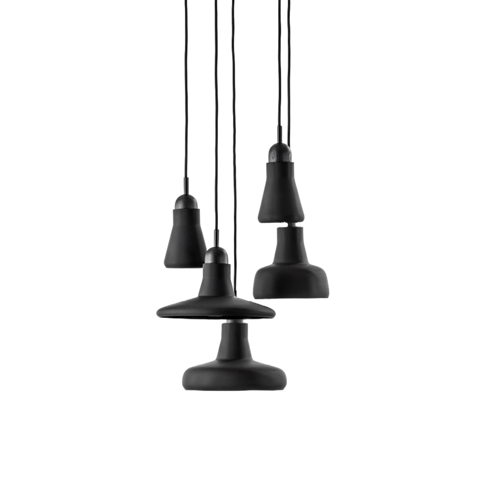 Lampa wisząca SHADOWS - SET RING szkło matowe – Brokis