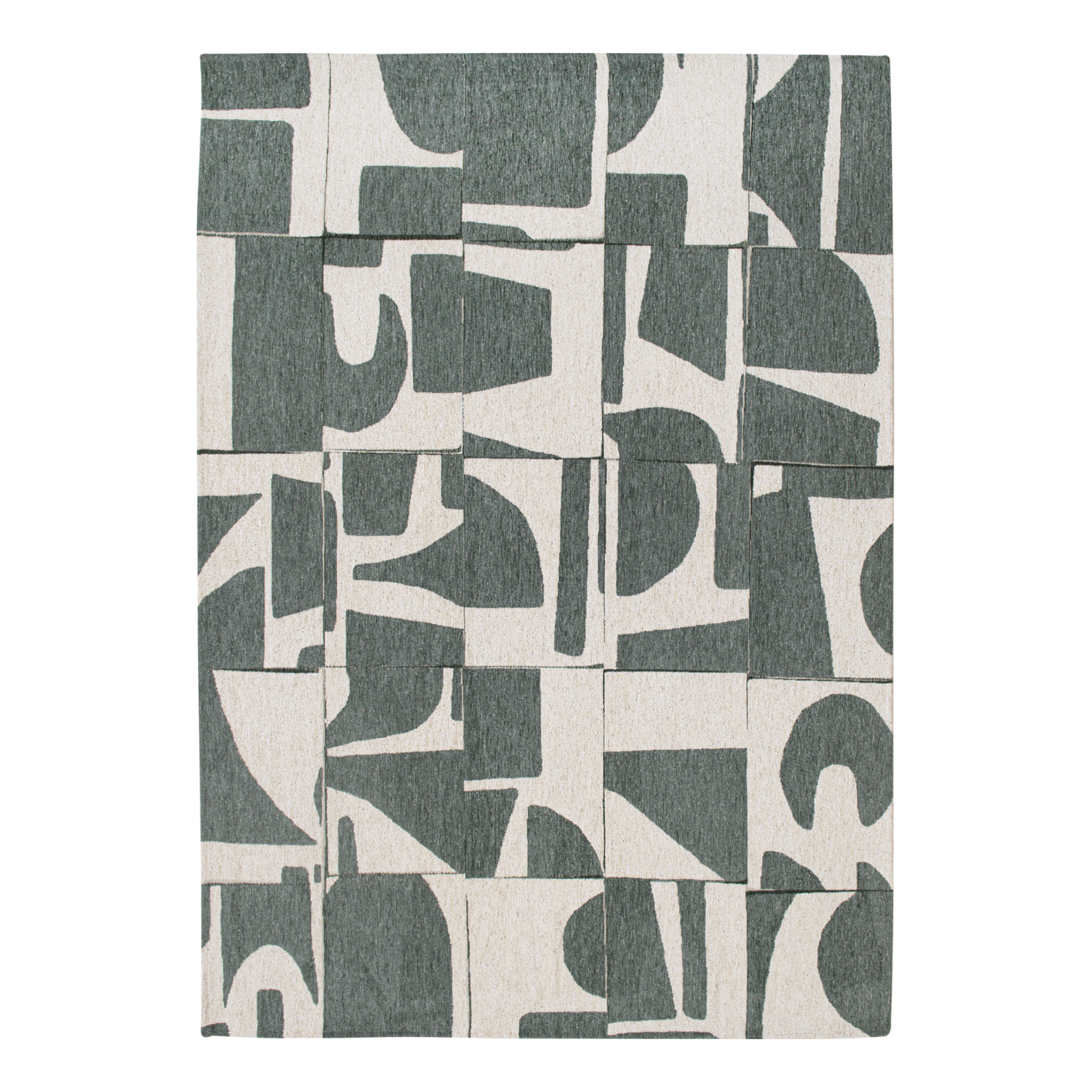 Dywan PAPERCUT SEA SPRAY zielony – Louis de Poortere