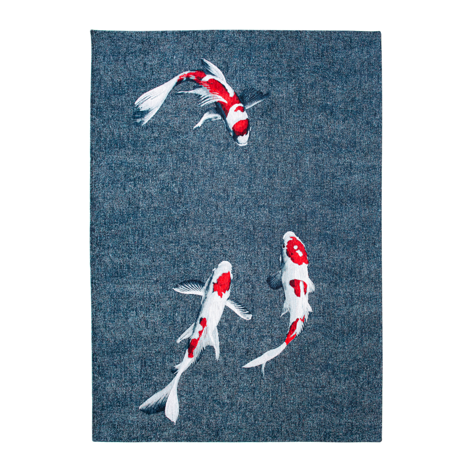 Dywan POP KOI JAPANESE POND niebieski – Louis de Poortere