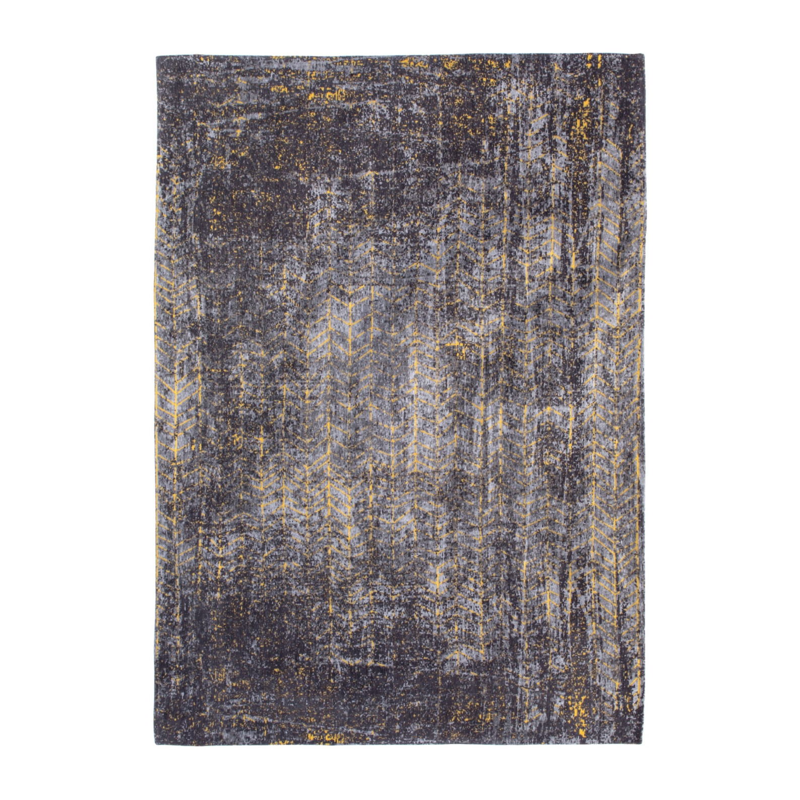 Vloerkleed JACOBS LADDER BROADWAY GLITTER zwart-goud