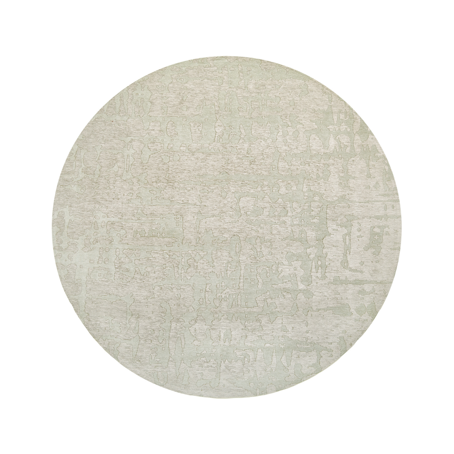 Dywan okrągły BAOBAB DRY BEIGE beżowy – Louis de Poortere