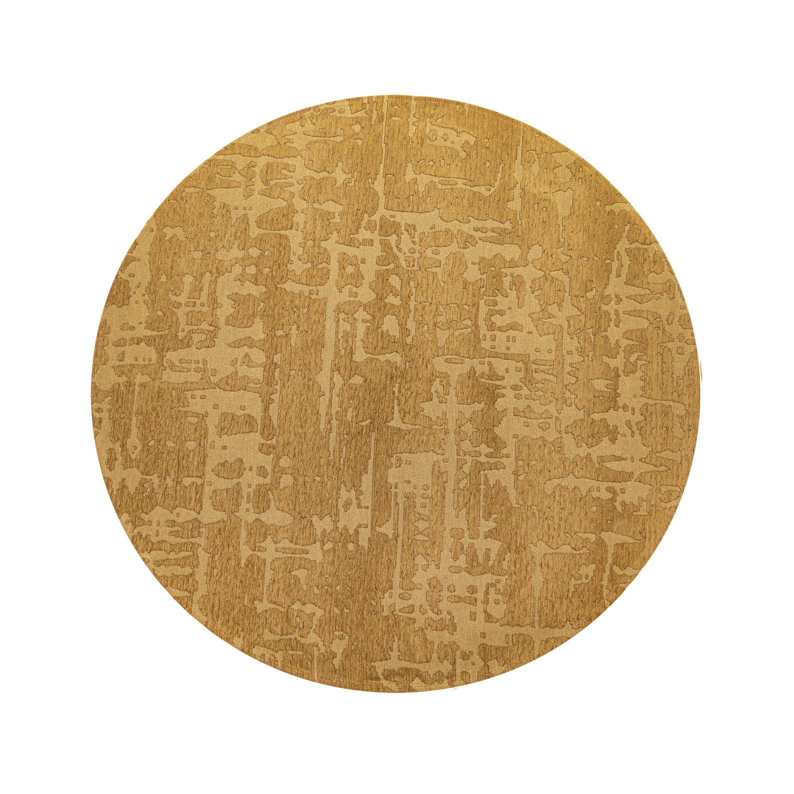 Dywan okrągły BAOBAB MADAGASKAR GOLD złoty – Louis de Poortere