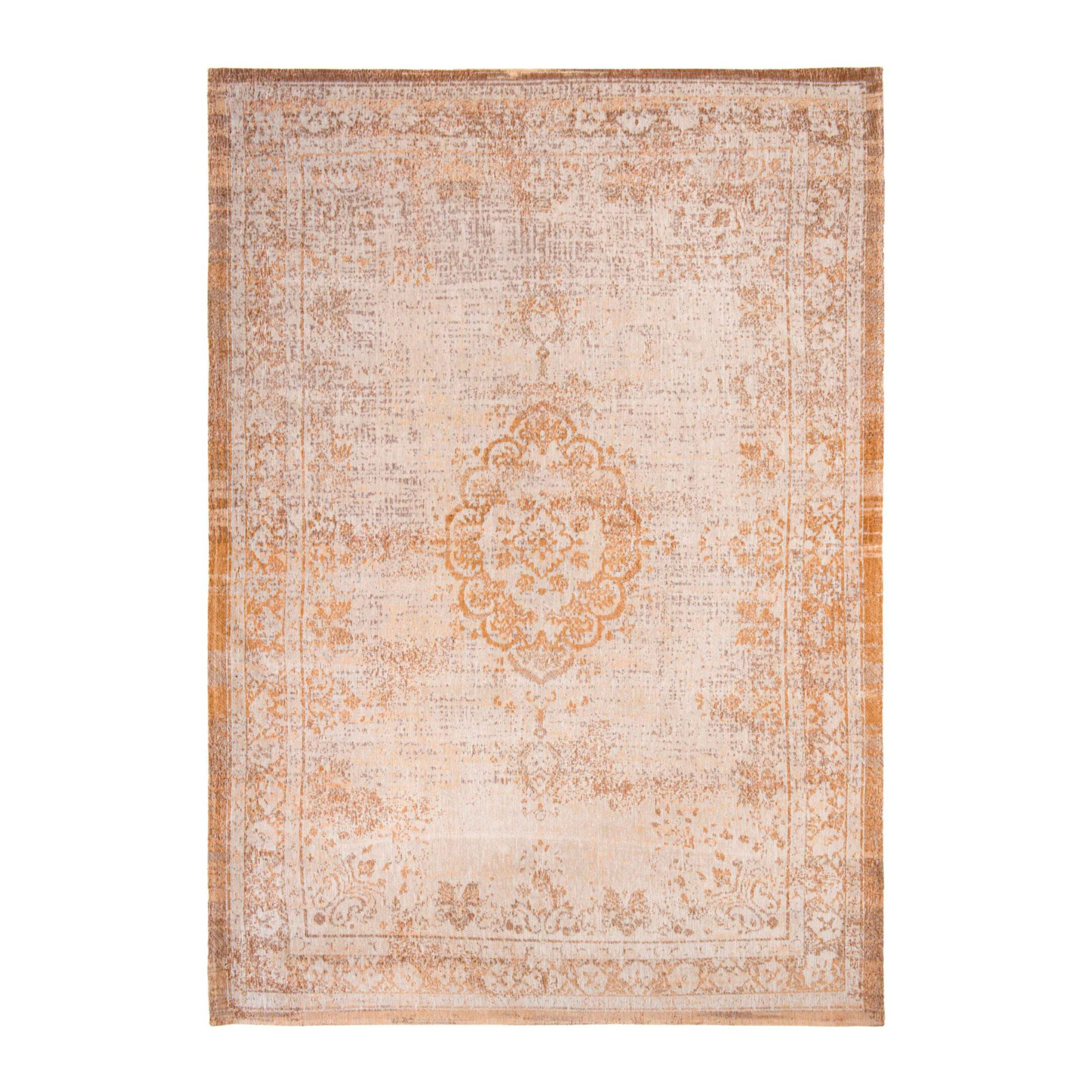 Medallon rug salmon salmon-gray