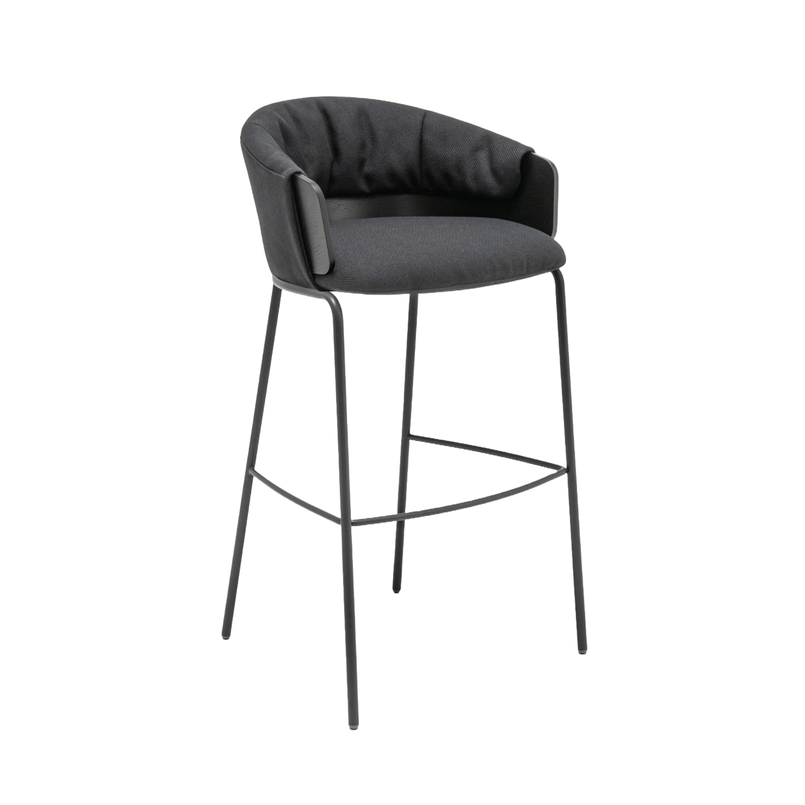 Barkruk COLLAR met metalen basis